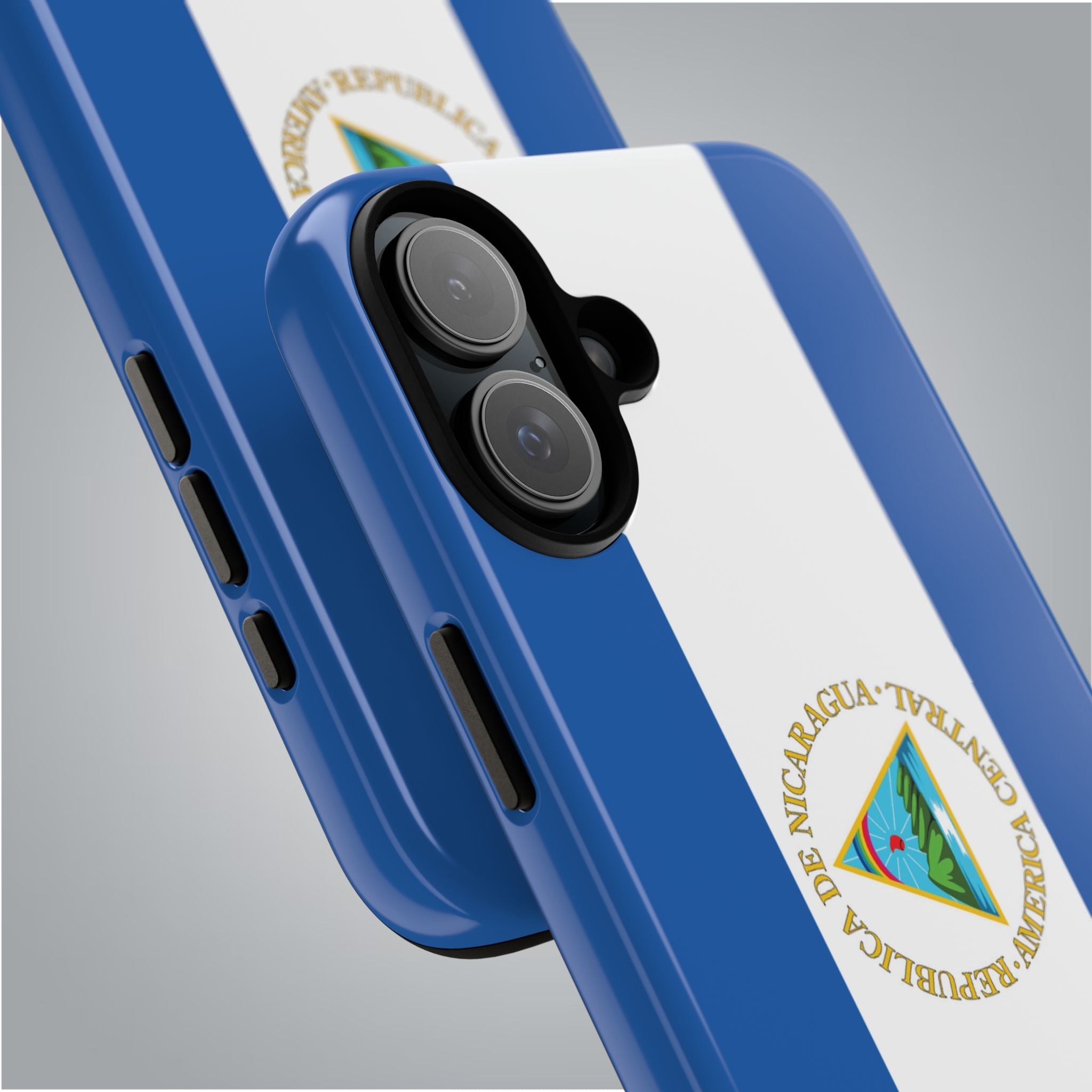 Nicaragua Flag Tough Phone Case - Irie Blues Boutique