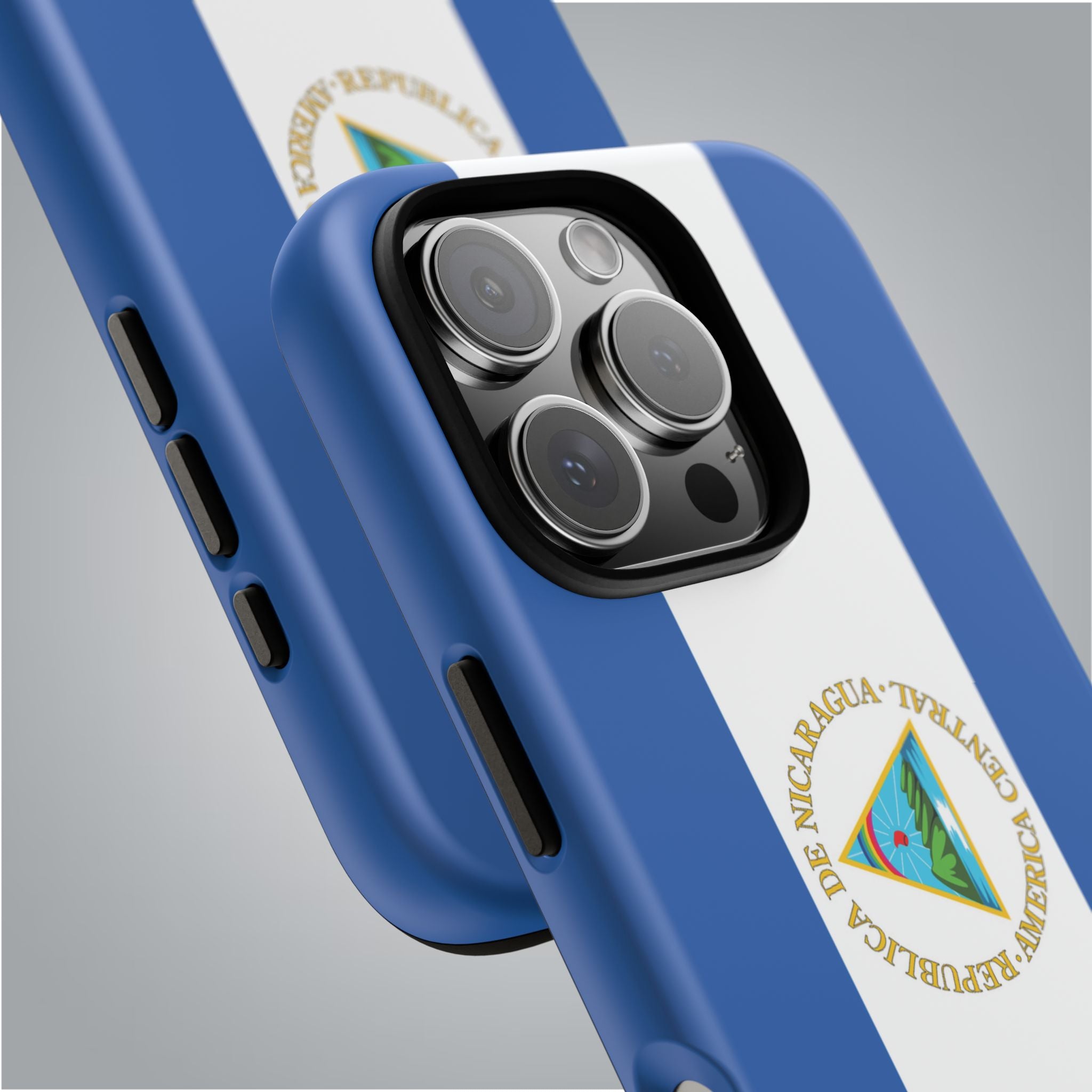 Nicaragua Flag Tough Phone Case - Irie Blues Boutique