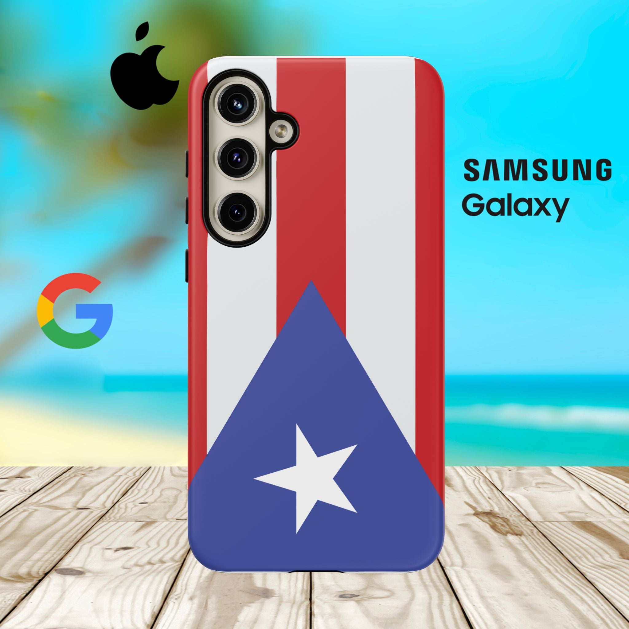 Puerto Rico Tough Phone Case - Irie Blues Boutique