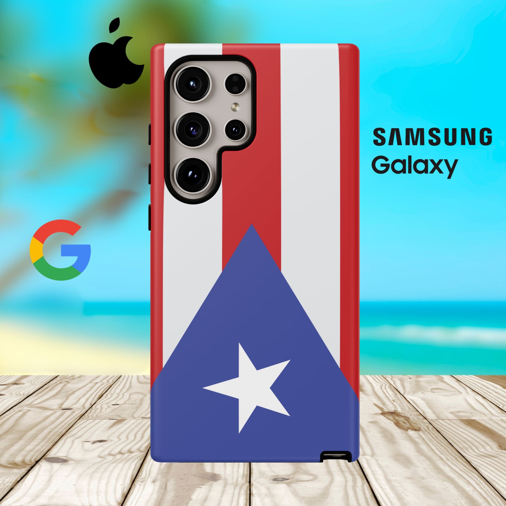 Puerto Rico Tough Phone Case - Irie Blues Boutique