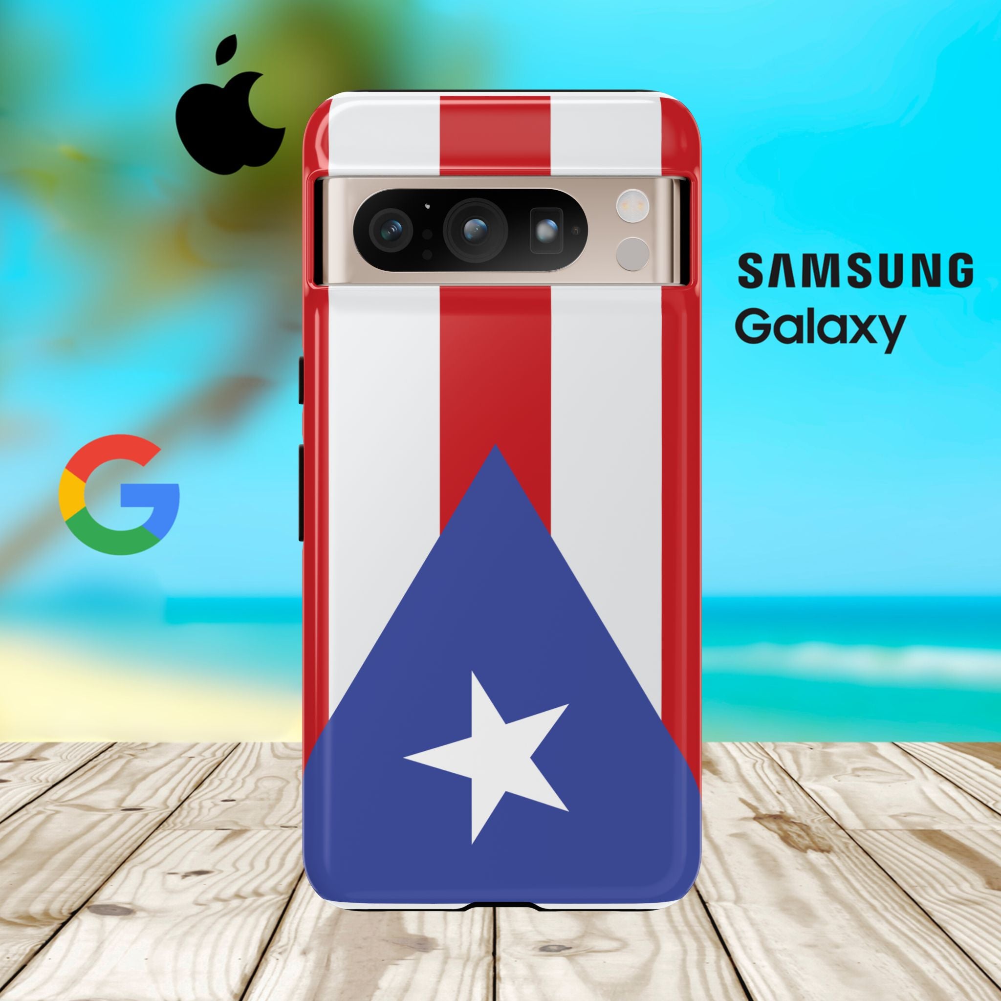 Puerto Rico Tough Phone Case - Irie Blues Boutique