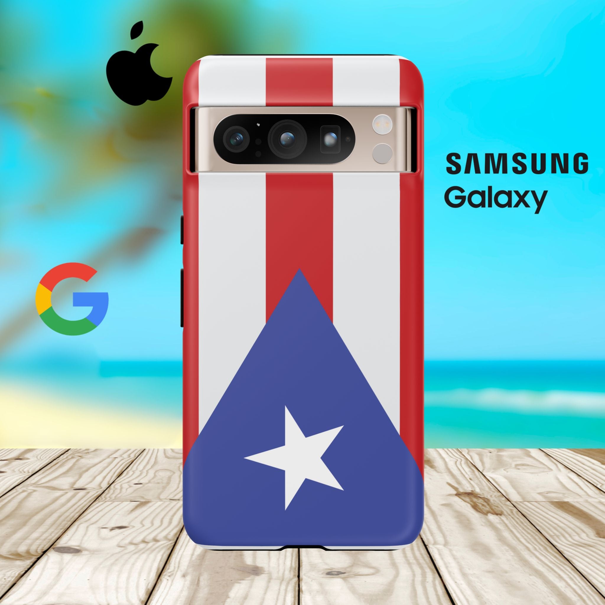 Puerto Rico Tough Phone Case - Irie Blues Boutique