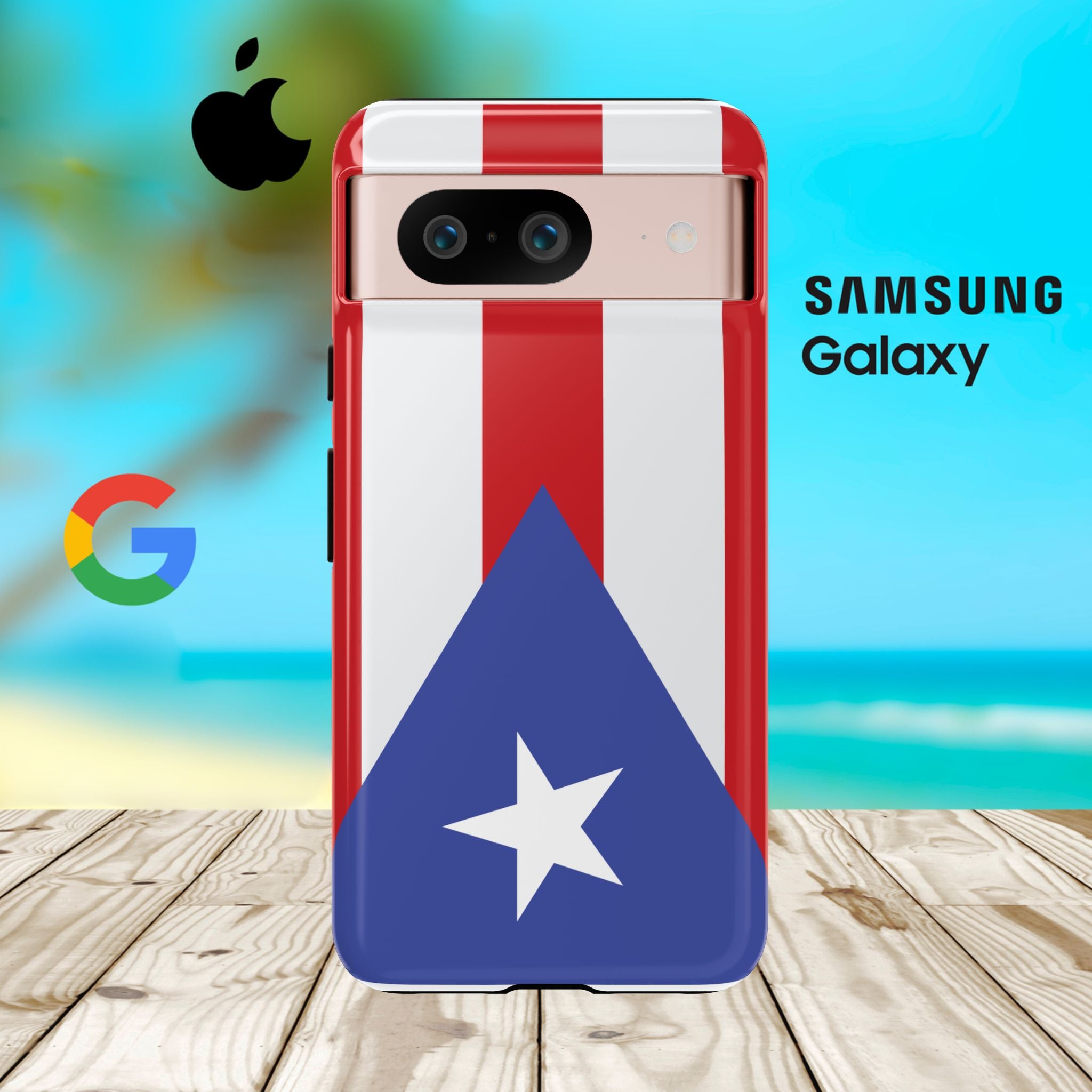 Puerto Rico Tough Phone Case - Irie Blues Boutique