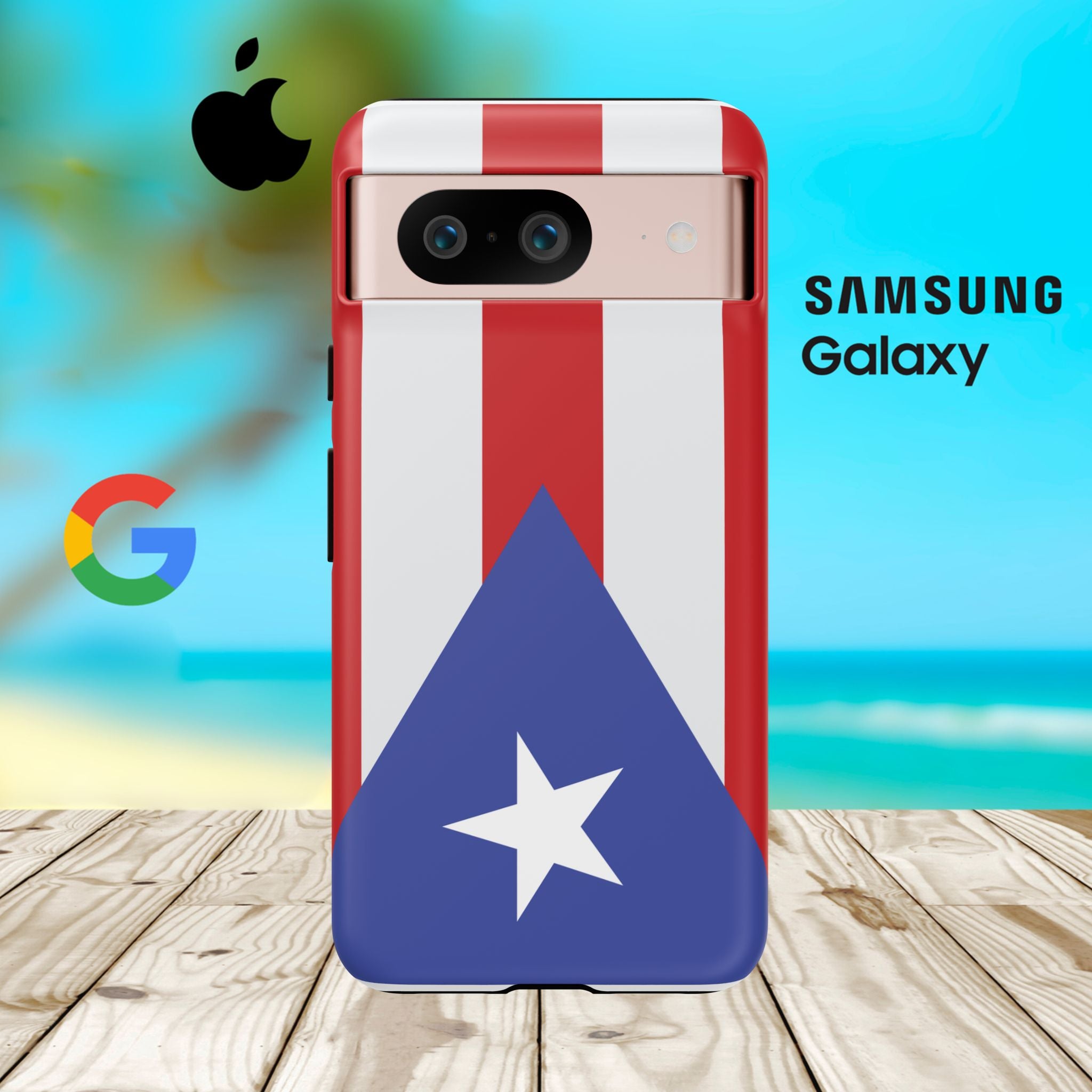 Puerto Rico Tough Phone Case - Irie Blues Boutique