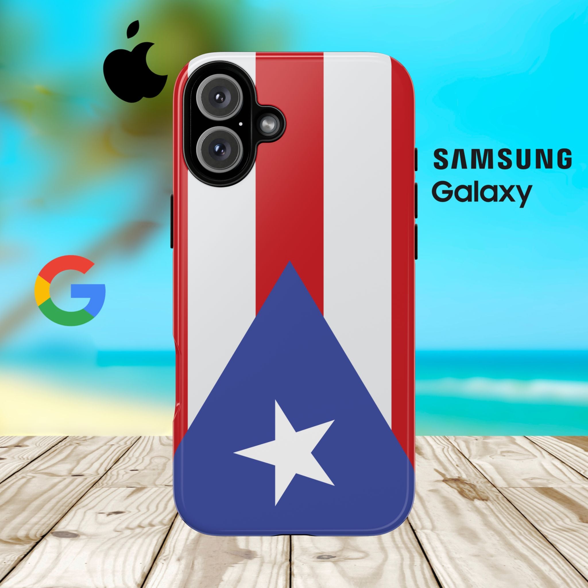 Puerto Rico Tough Phone Case - Irie Blues Boutique