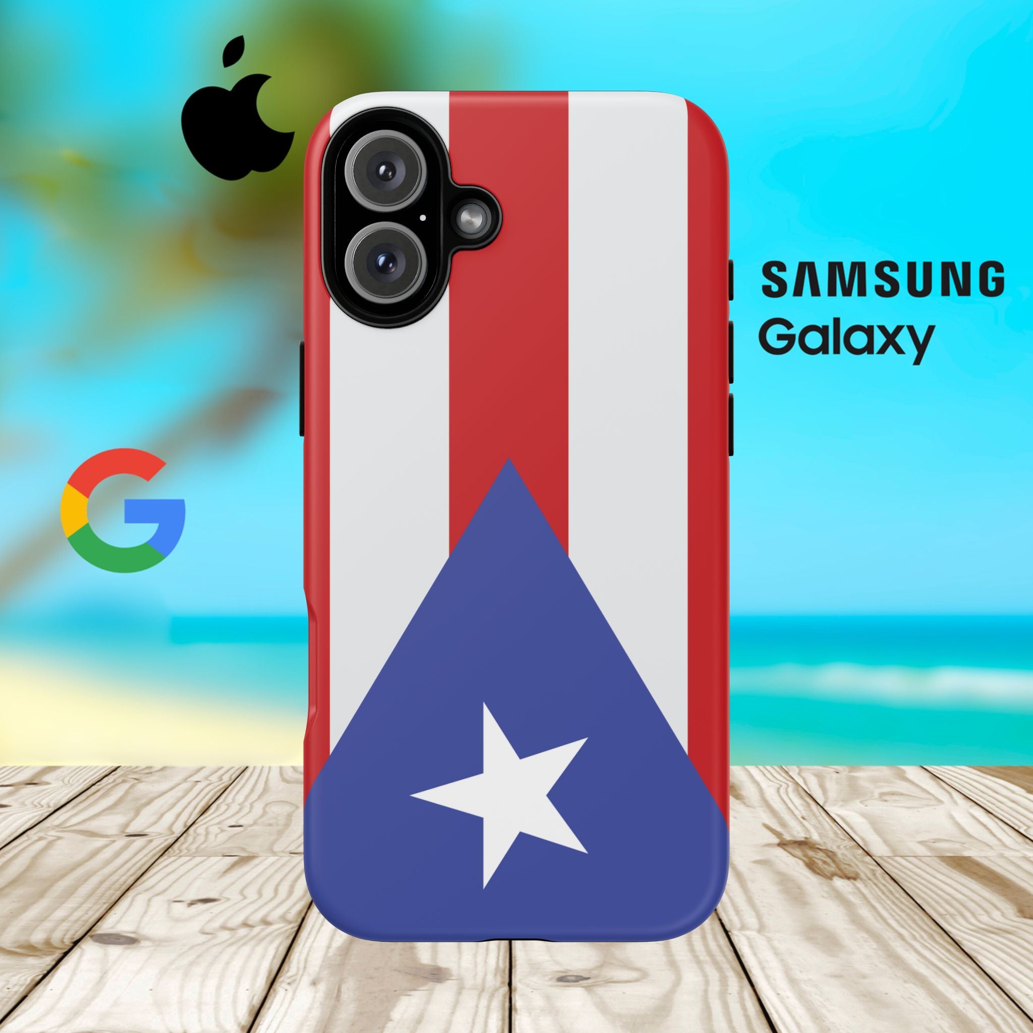 Puerto Rico Tough Phone Case - Irie Blues Boutique