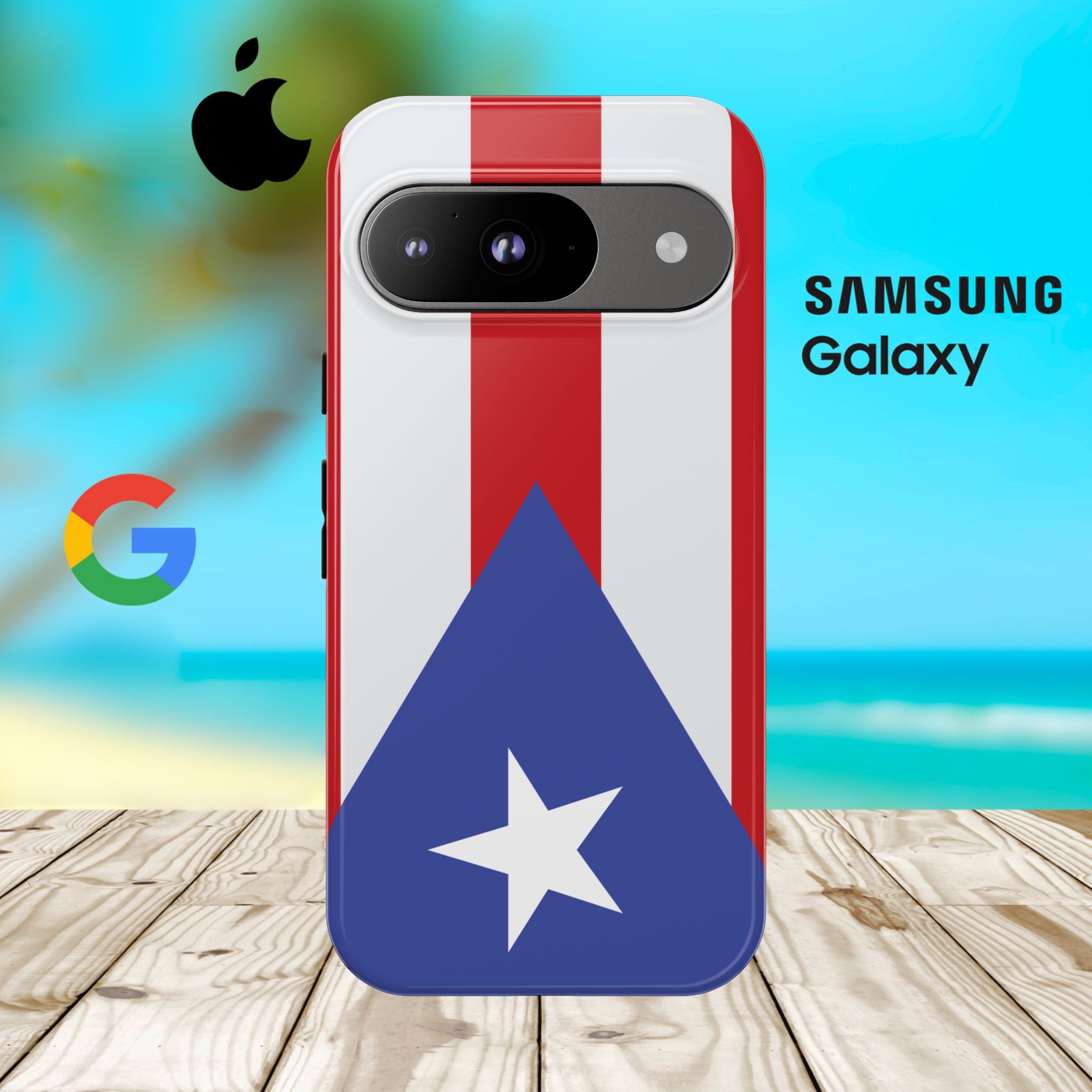 Puerto Rico Tough Phone Case - Irie Blues Boutique