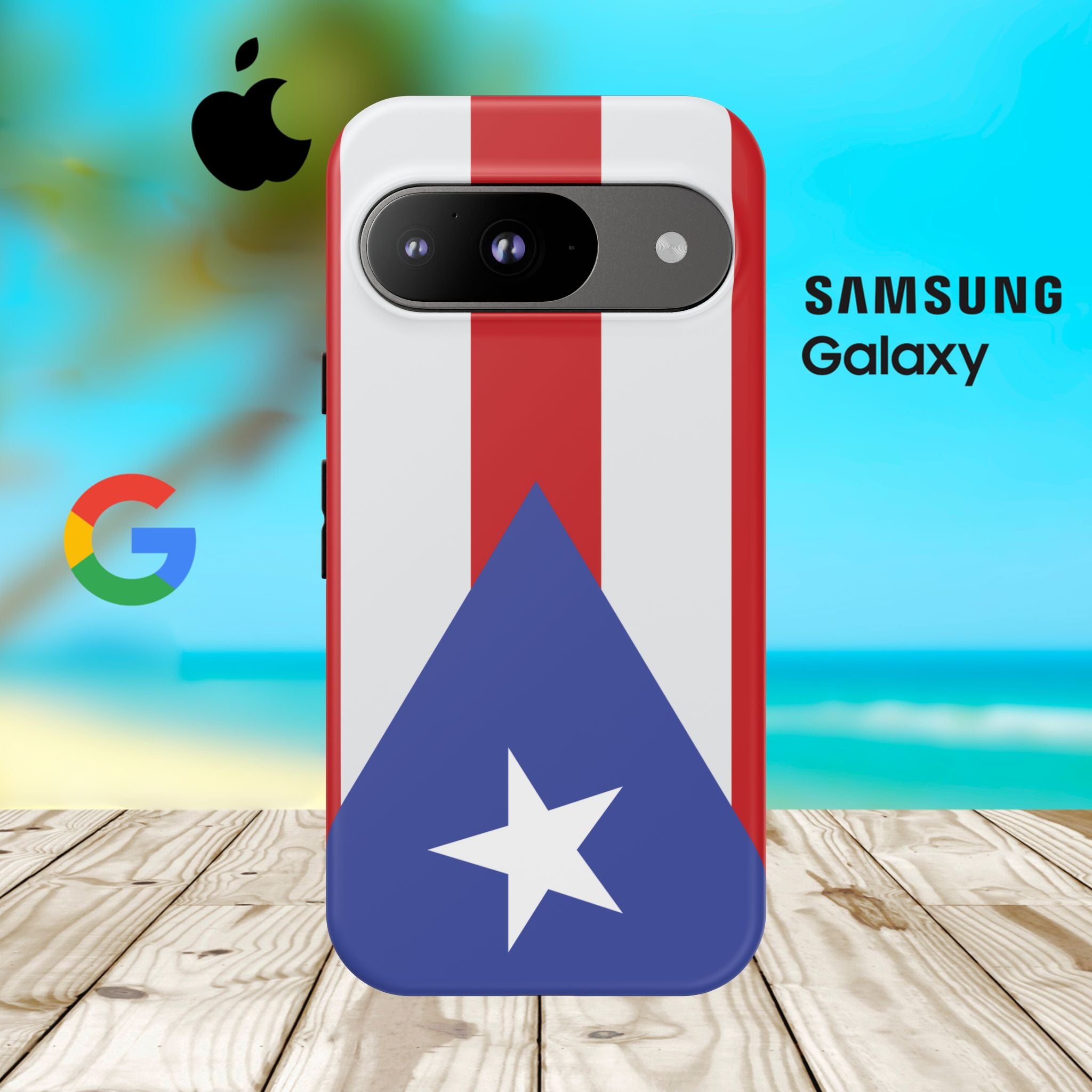 Puerto Rico Tough Phone Case - Irie Blues Boutique