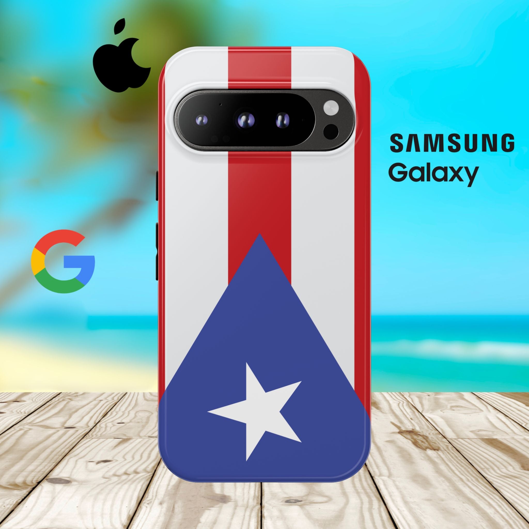 Puerto Rico Tough Phone Case - Irie Blues Boutique