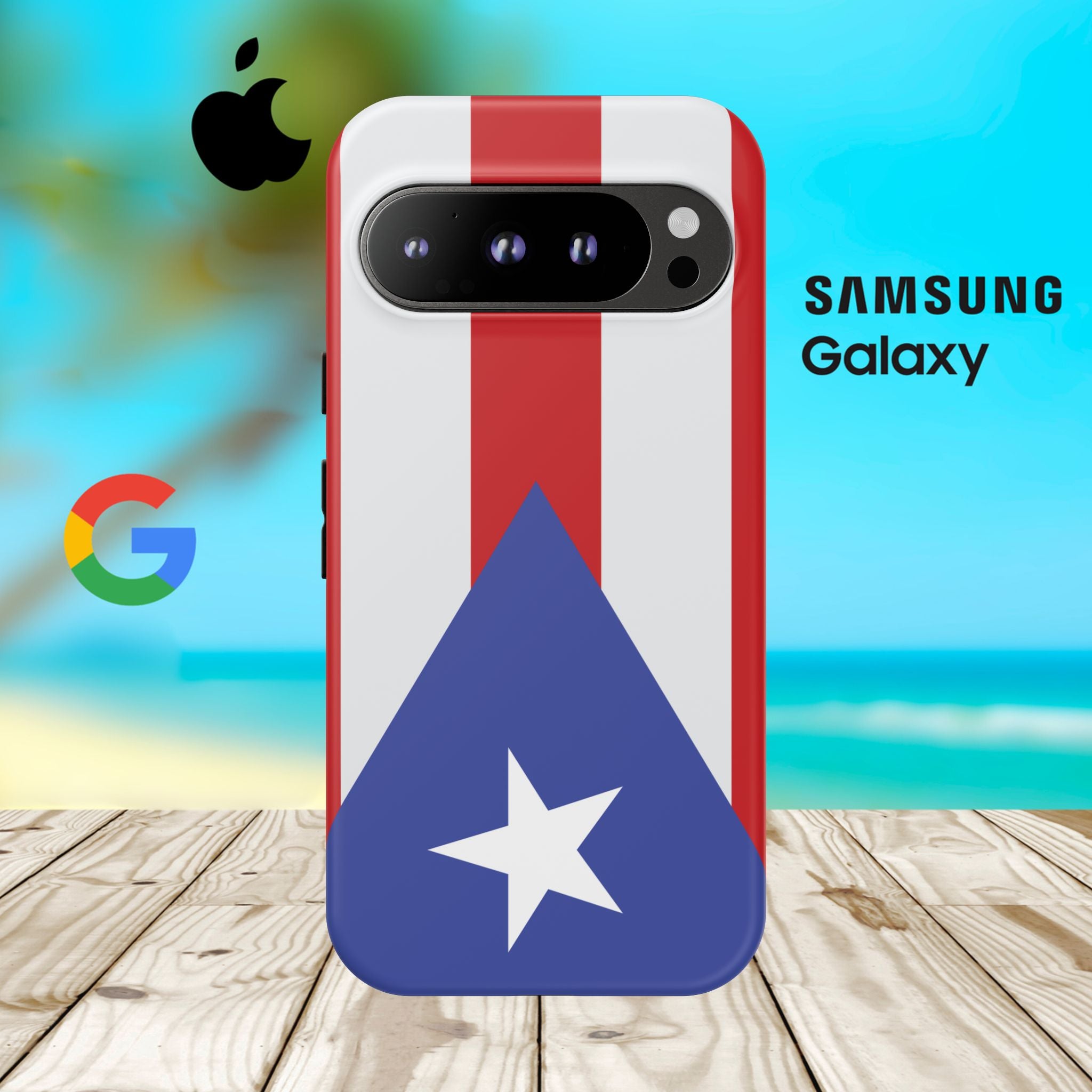 Puerto Rico Tough Phone Case - Irie Blues Boutique