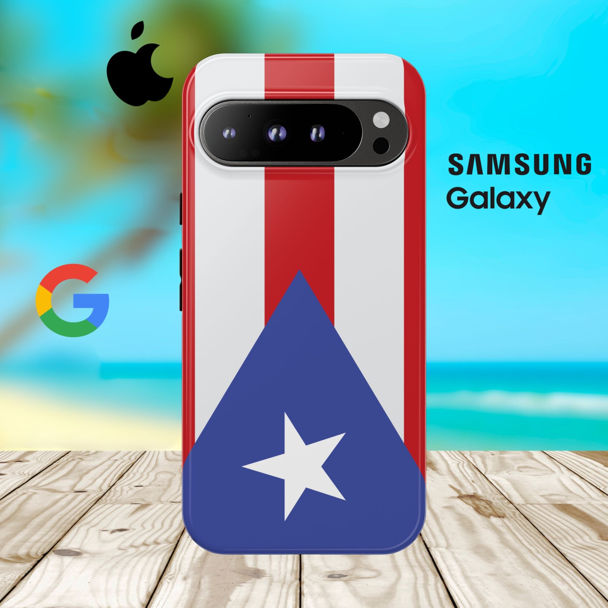 Puerto Rico Tough Phone Case - Irie Blues Boutique
