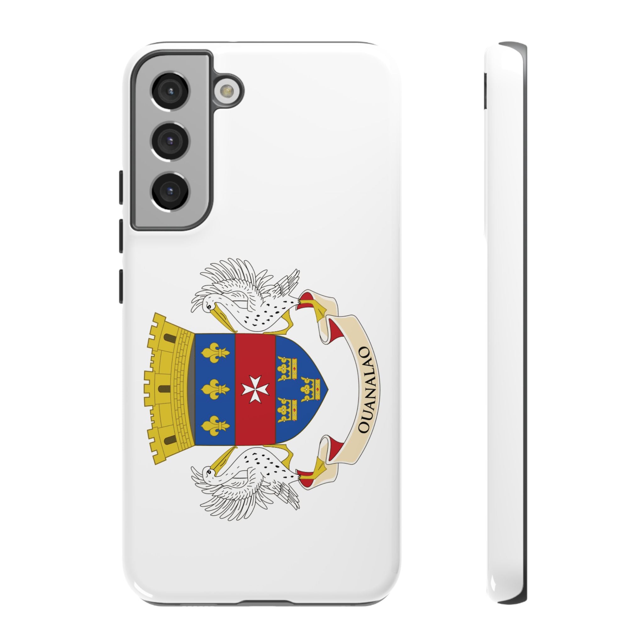 St Barthélemy Flag Tough Phone Case - Irie Blues Boutique