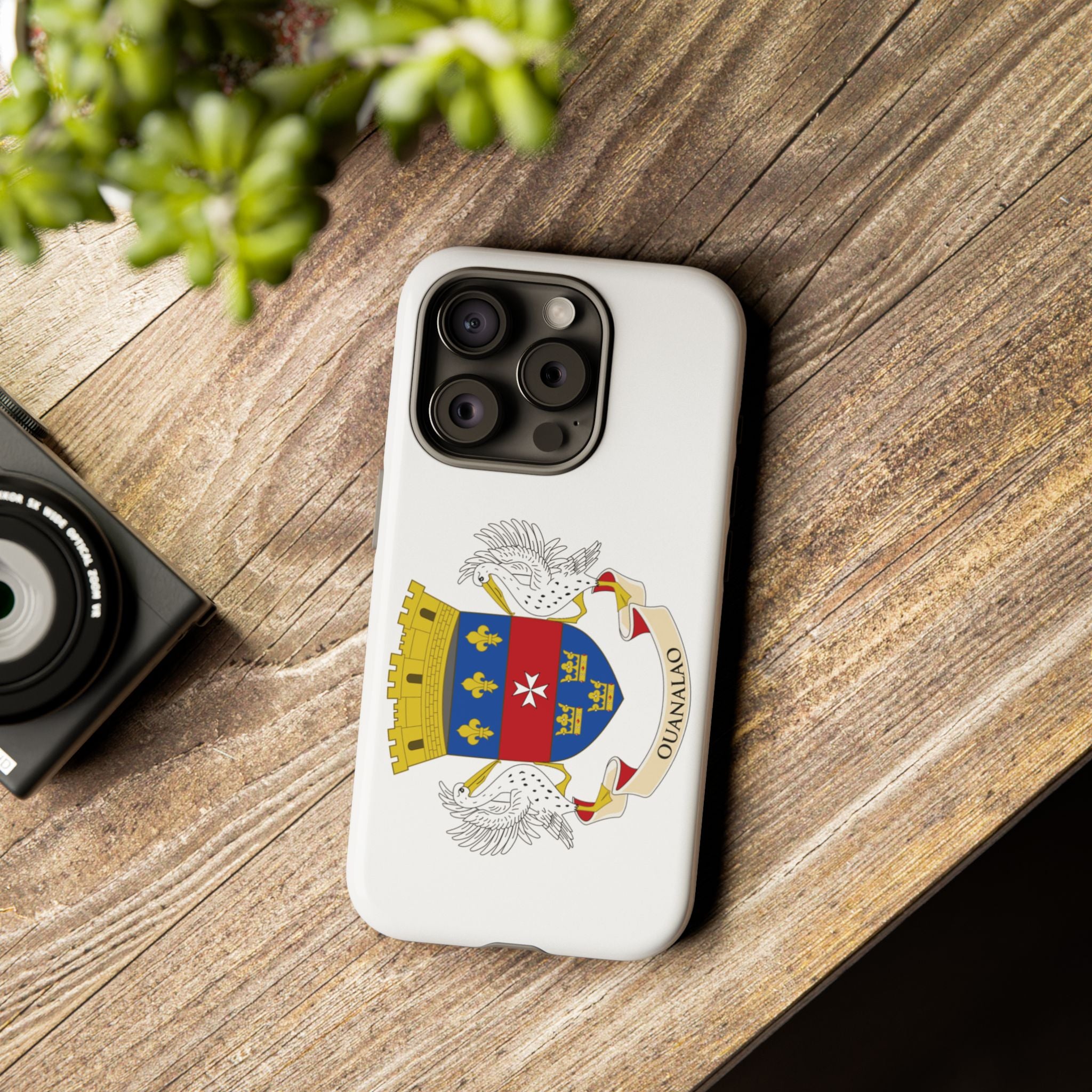 St Barthélemy Flag Tough Phone Case - Irie Blues Boutique