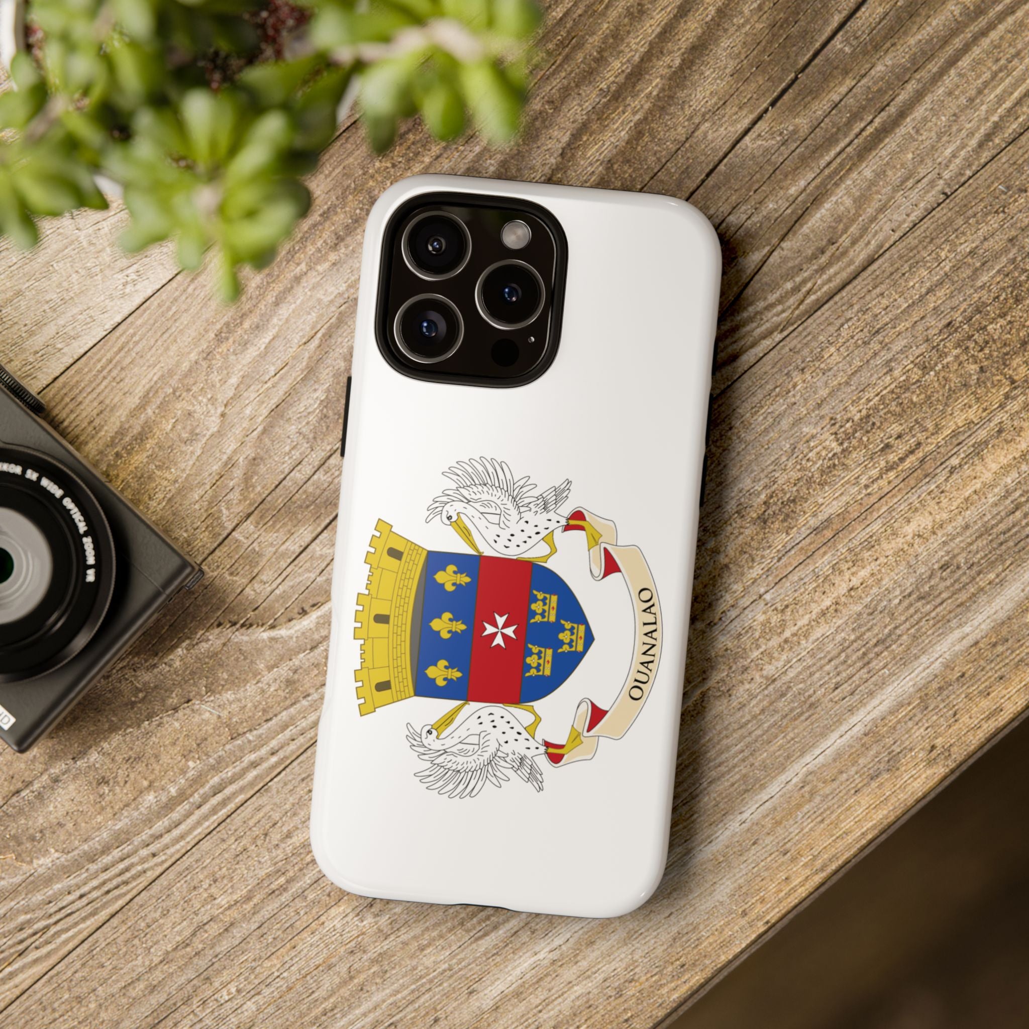 St Barthélemy Flag Tough Phone Case - Irie Blues Boutique