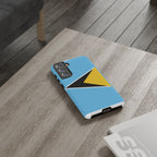 St Lucia Flag Tough Phone Case - Irie Blues Boutique