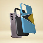 St Lucia Flag Tough Phone Case - Irie Blues Boutique