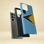 St Lucia Flag Tough Phone Case - Irie Blues Boutique