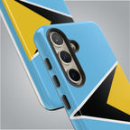 St Lucia Flag Tough Phone Case - Irie Blues Boutique