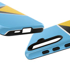St Lucia Flag Tough Phone Case - Irie Blues Boutique