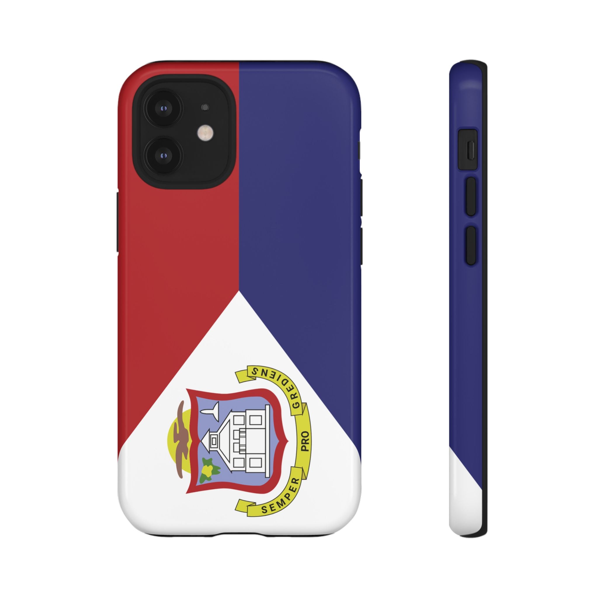 St. Martin Flag Tough Phone Case - Irie Blues Boutique