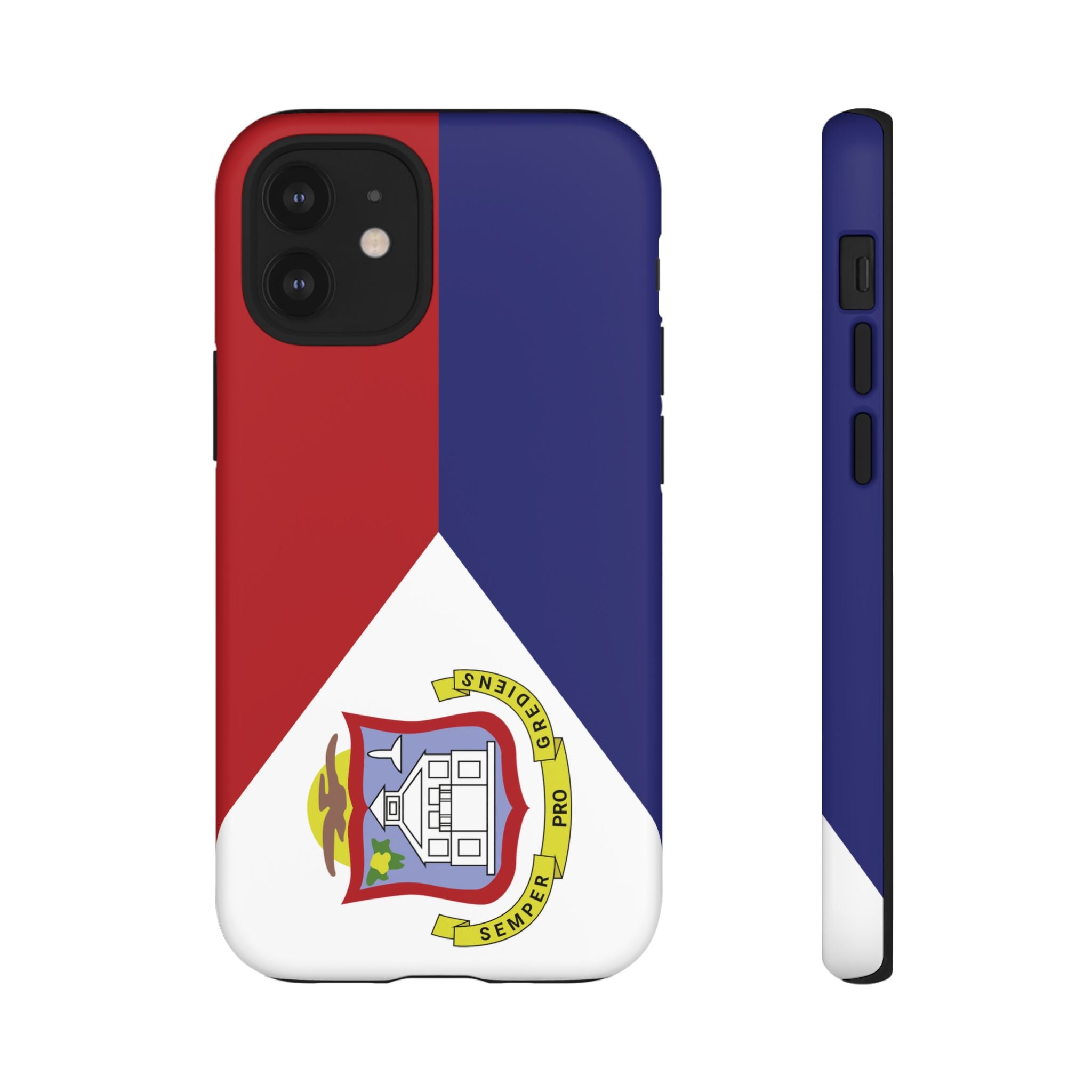 St. Martin Flag Tough Phone Case - Irie Blues Boutique