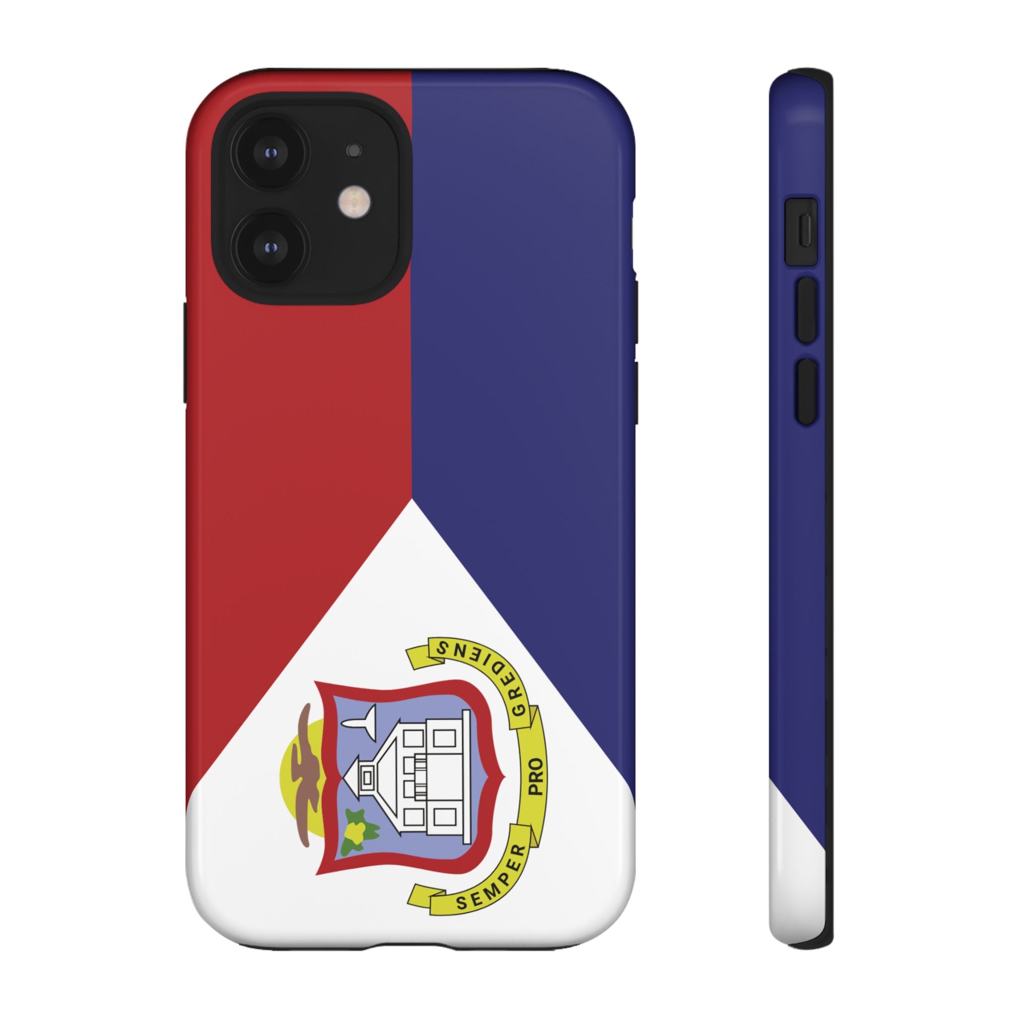 St. Martin Flag Tough Phone Case - Irie Blues Boutique