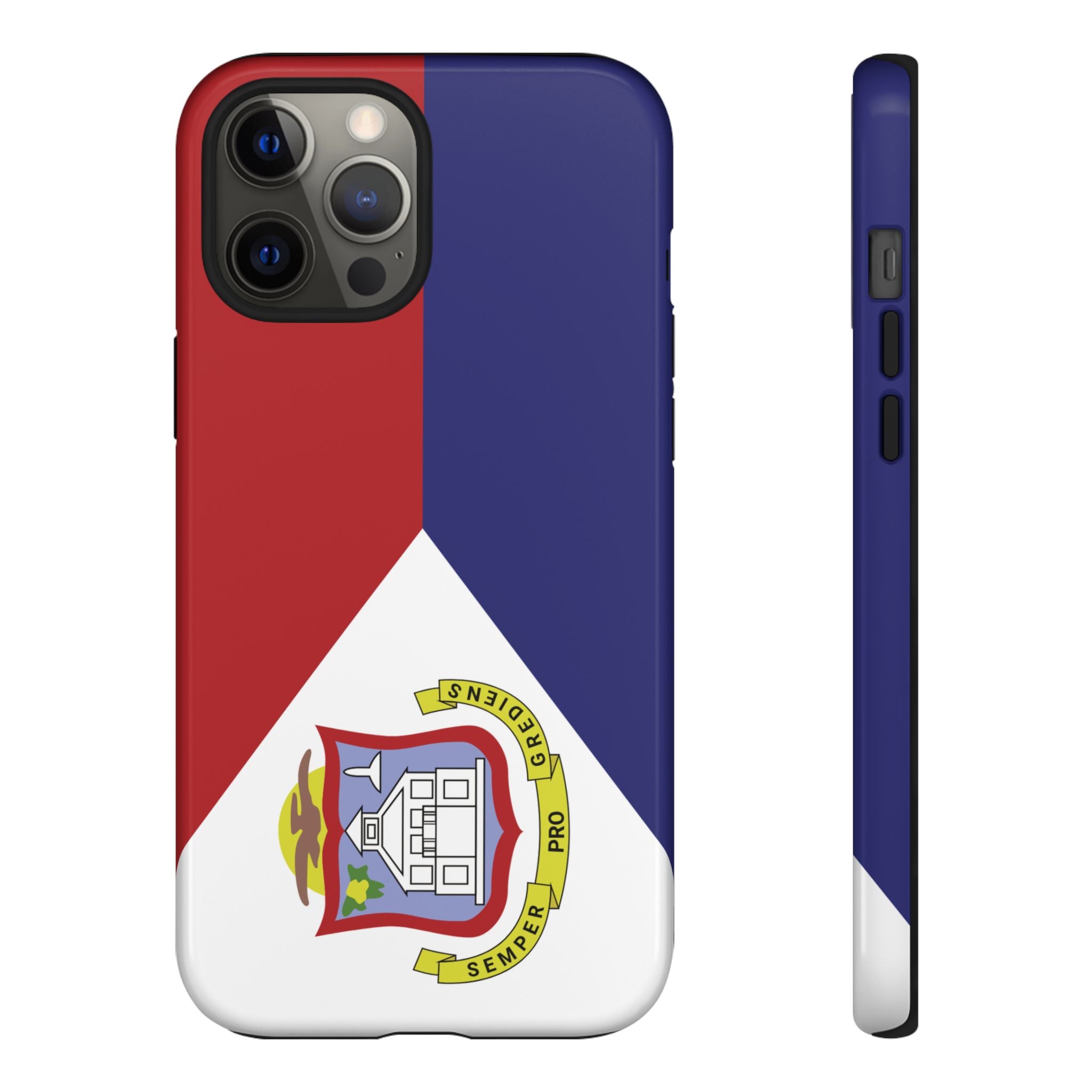 St. Martin Flag Tough Phone Case - Irie Blues Boutique