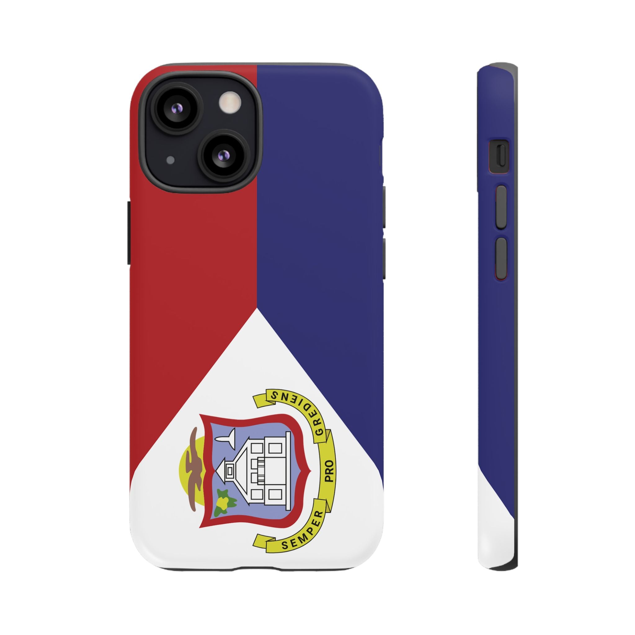 St. Martin Flag Tough Phone Case - Irie Blues Boutique