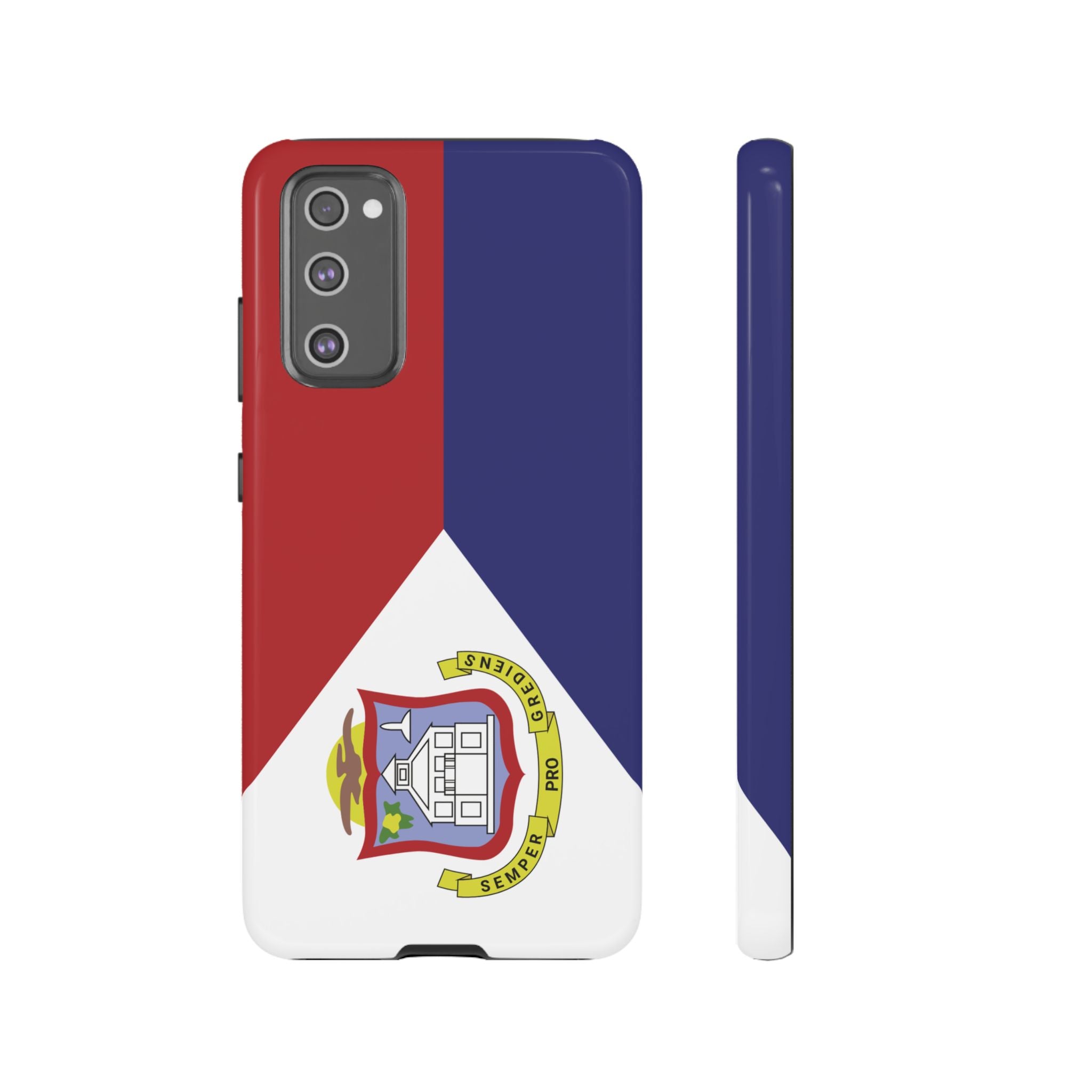 St. Martin Flag Tough Phone Case - Irie Blues Boutique