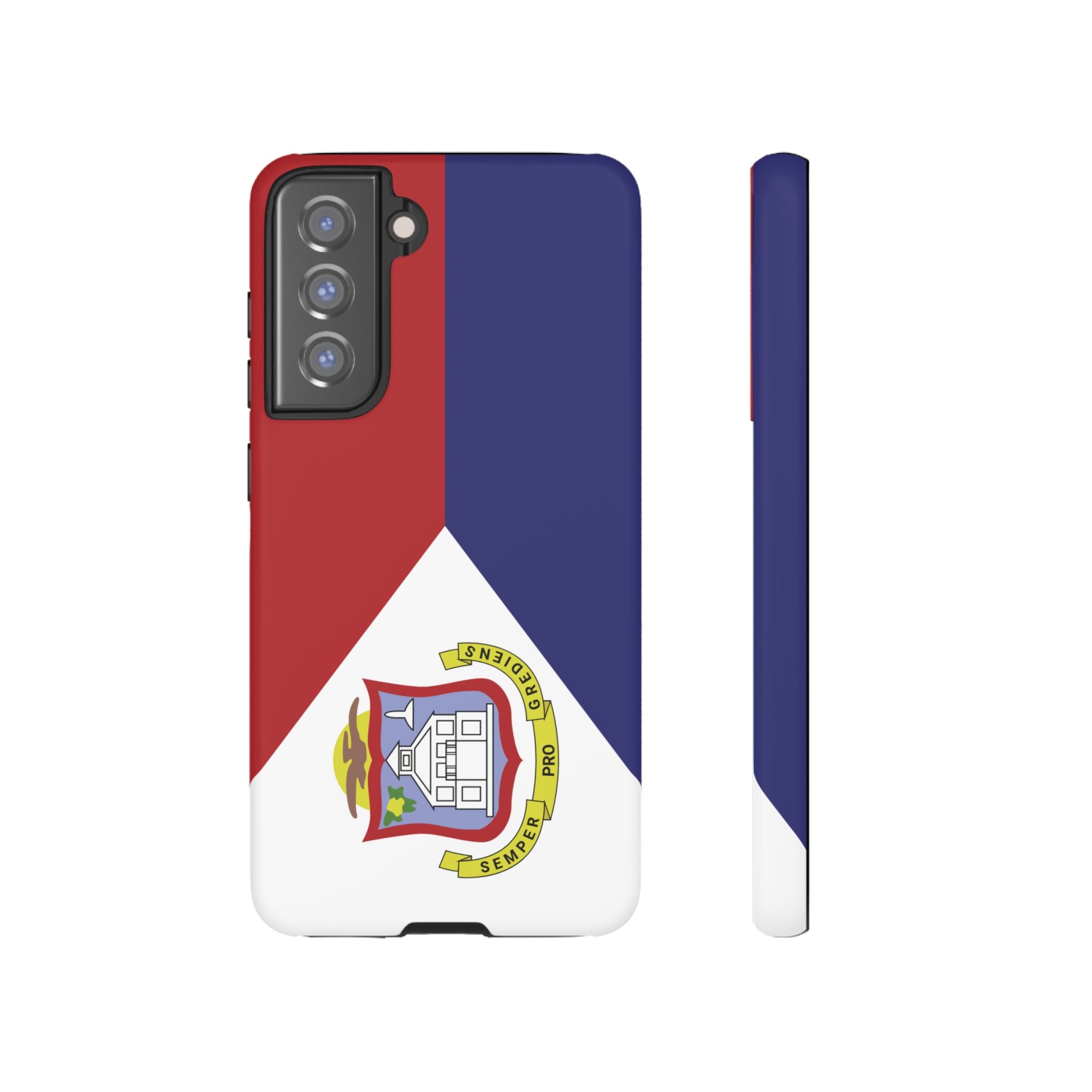 St. Martin Flag Tough Phone Case - Irie Blues Boutique