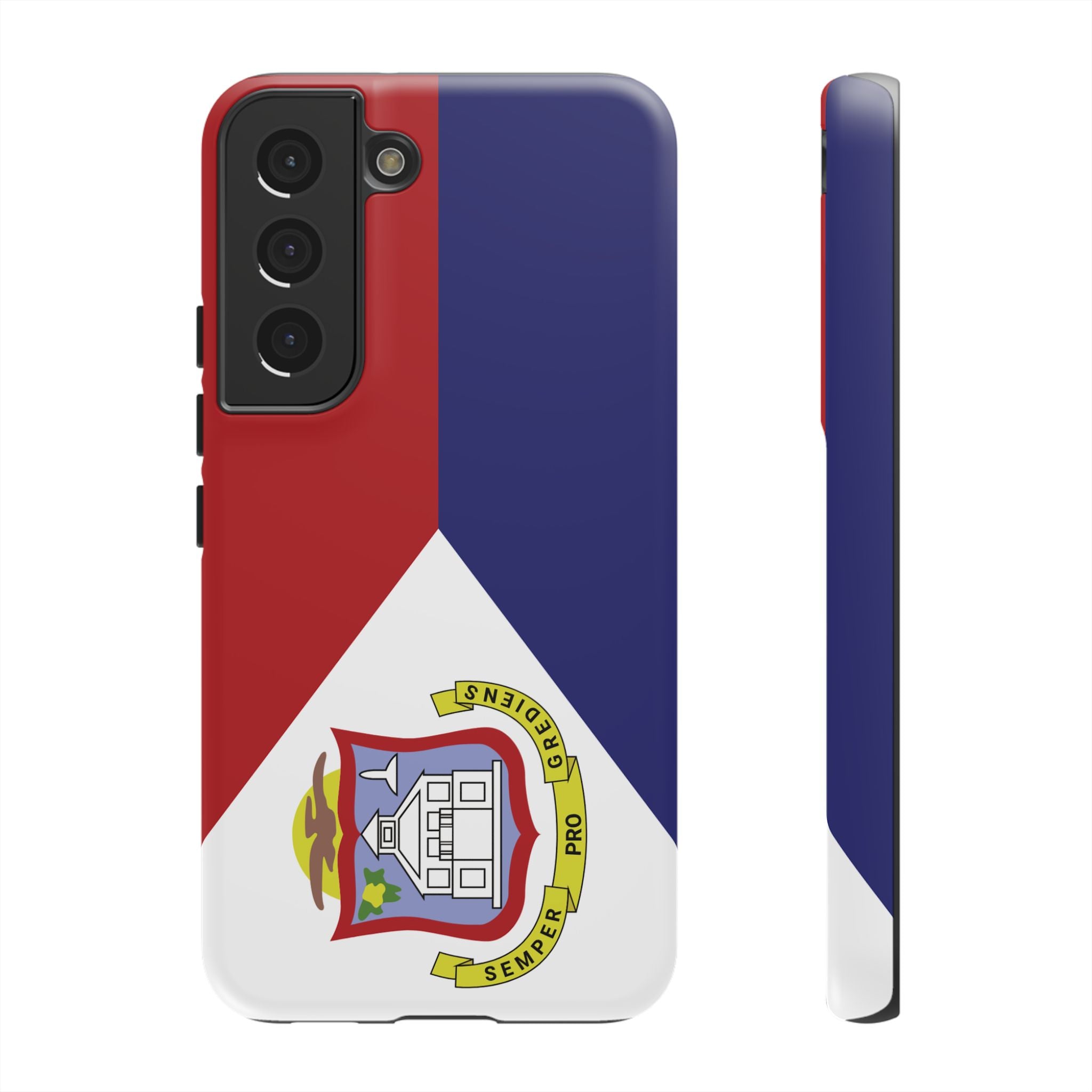 St. Martin Flag Tough Phone Case - Irie Blues Boutique