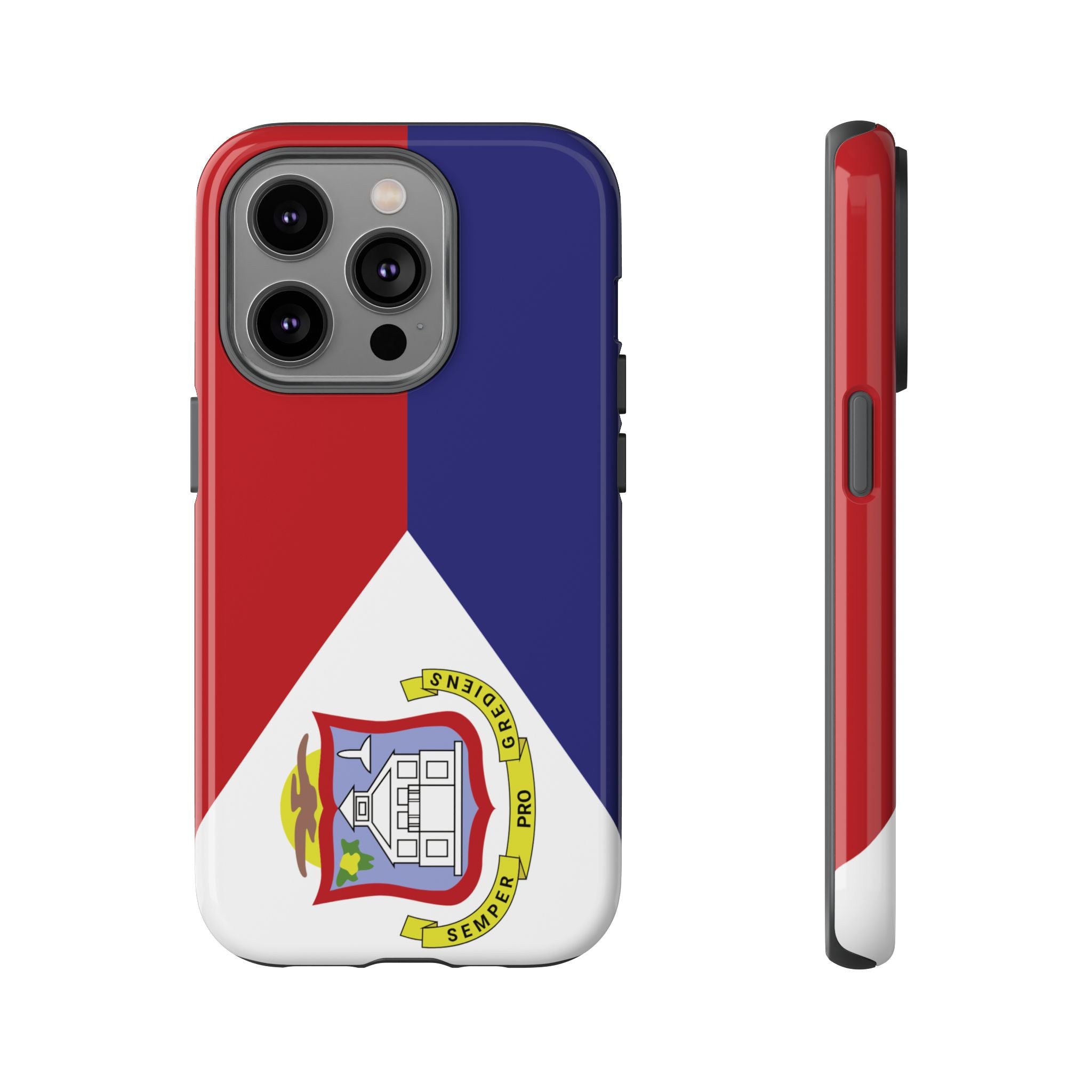 St. Martin Flag Tough Phone Case - Irie Blues Boutique