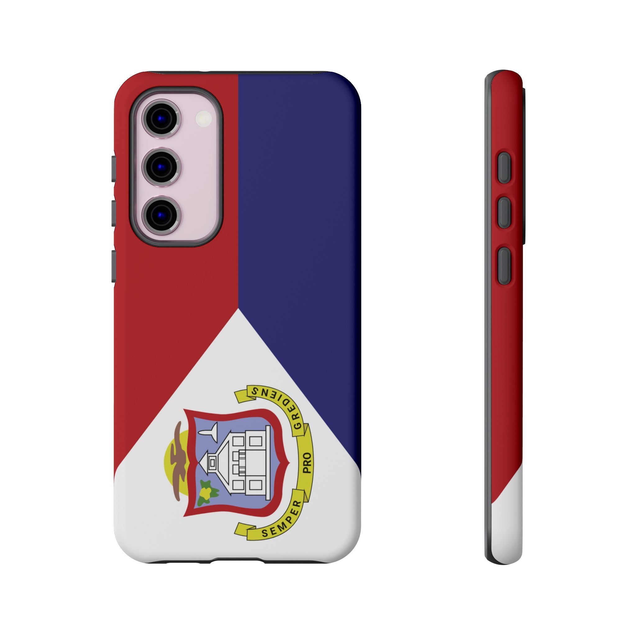 St. Martin Flag Tough Phone Case - Irie Blues Boutique