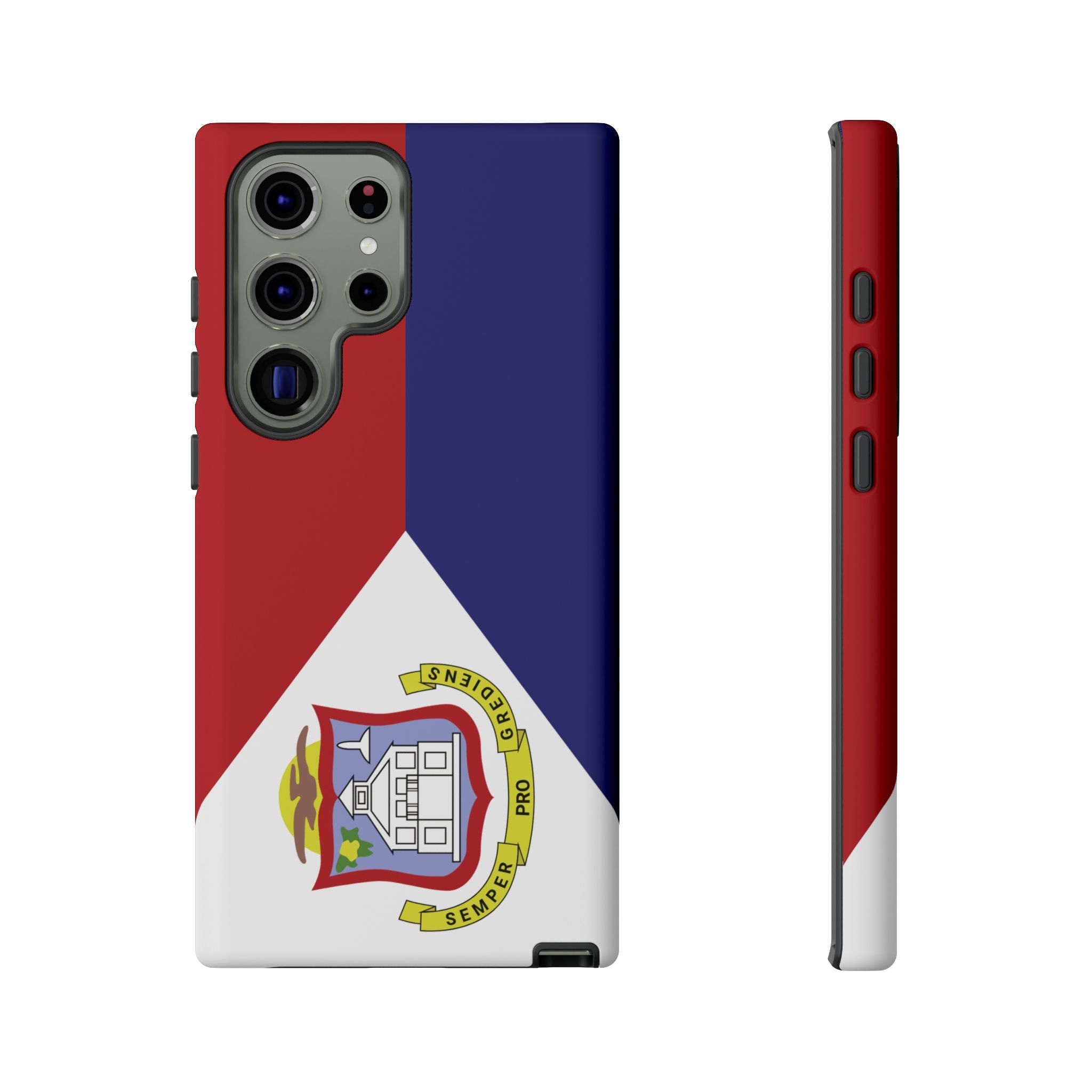 St. Martin Flag Tough Phone Case - Irie Blues Boutique