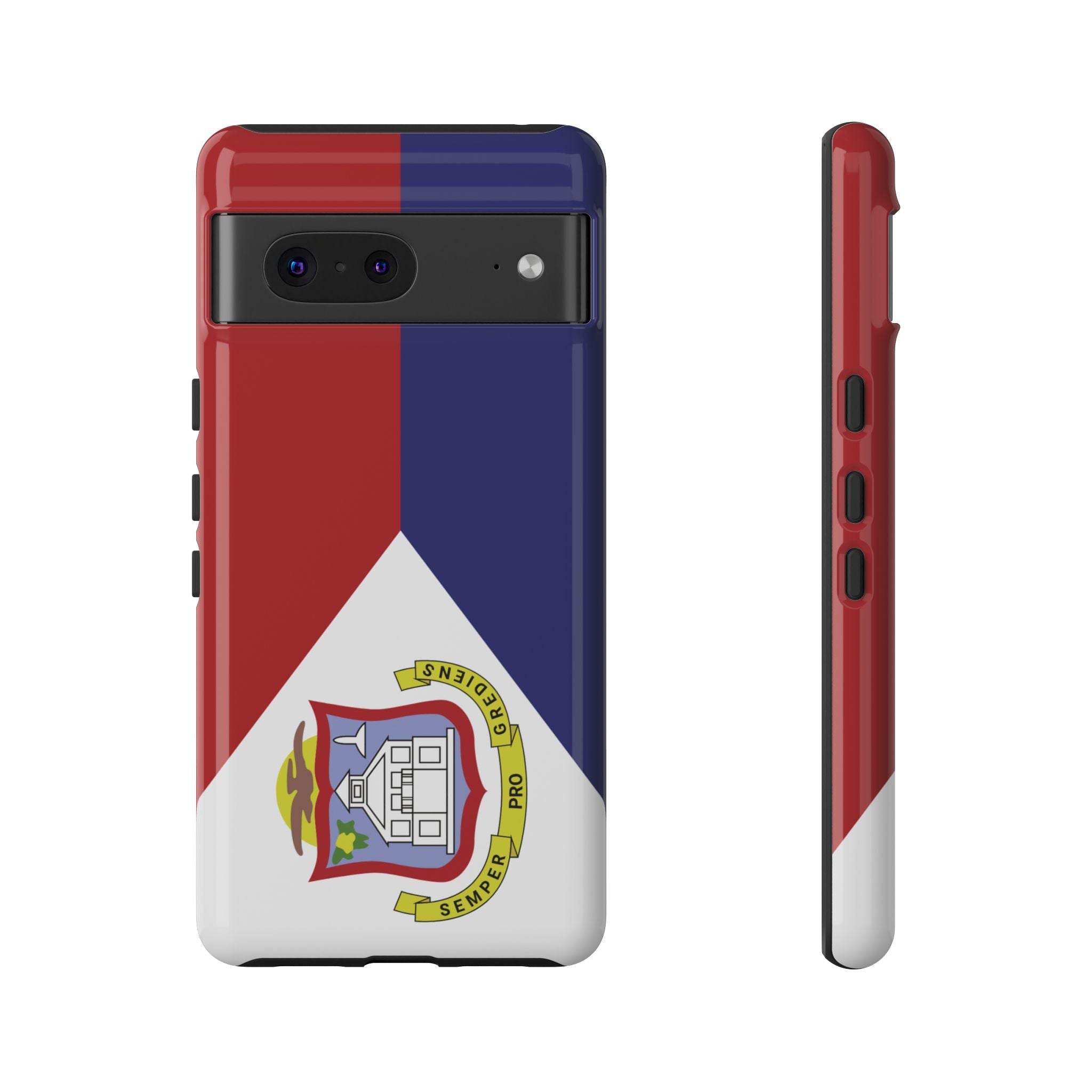 St. Martin Flag Tough Phone Case - Irie Blues Boutique