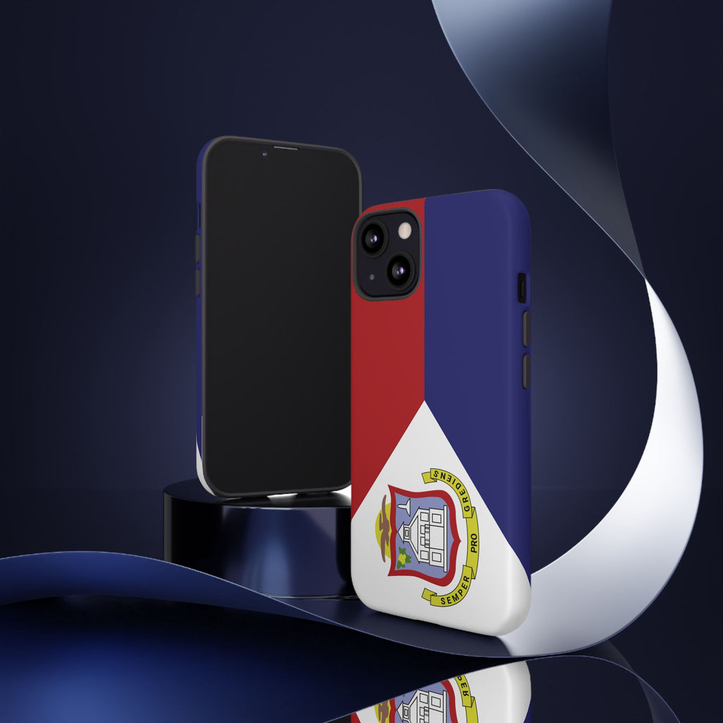 St. Martin Flag Tough Phone Case - Irie Blues Boutique