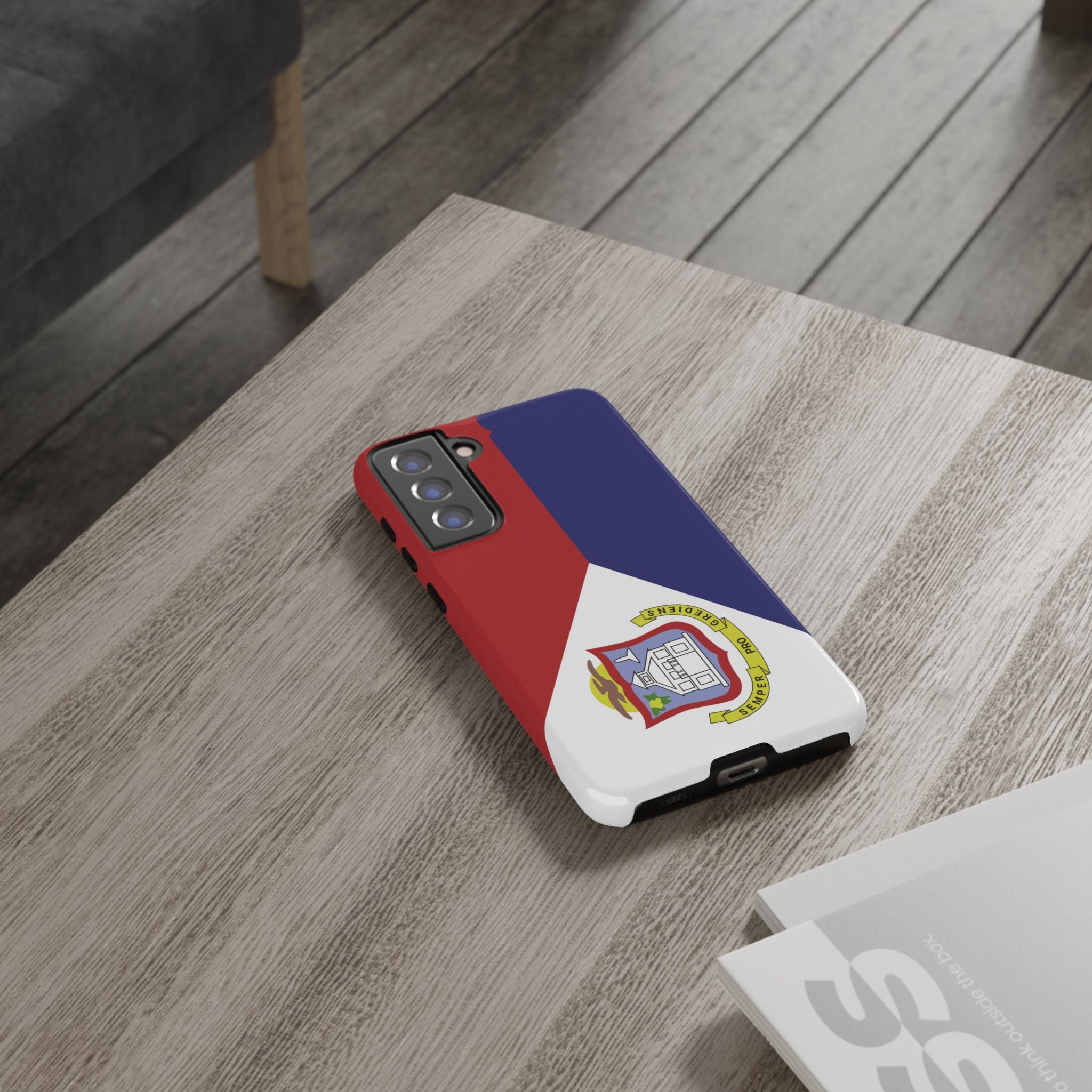 St. Martin Flag Tough Phone Case - Irie Blues Boutique