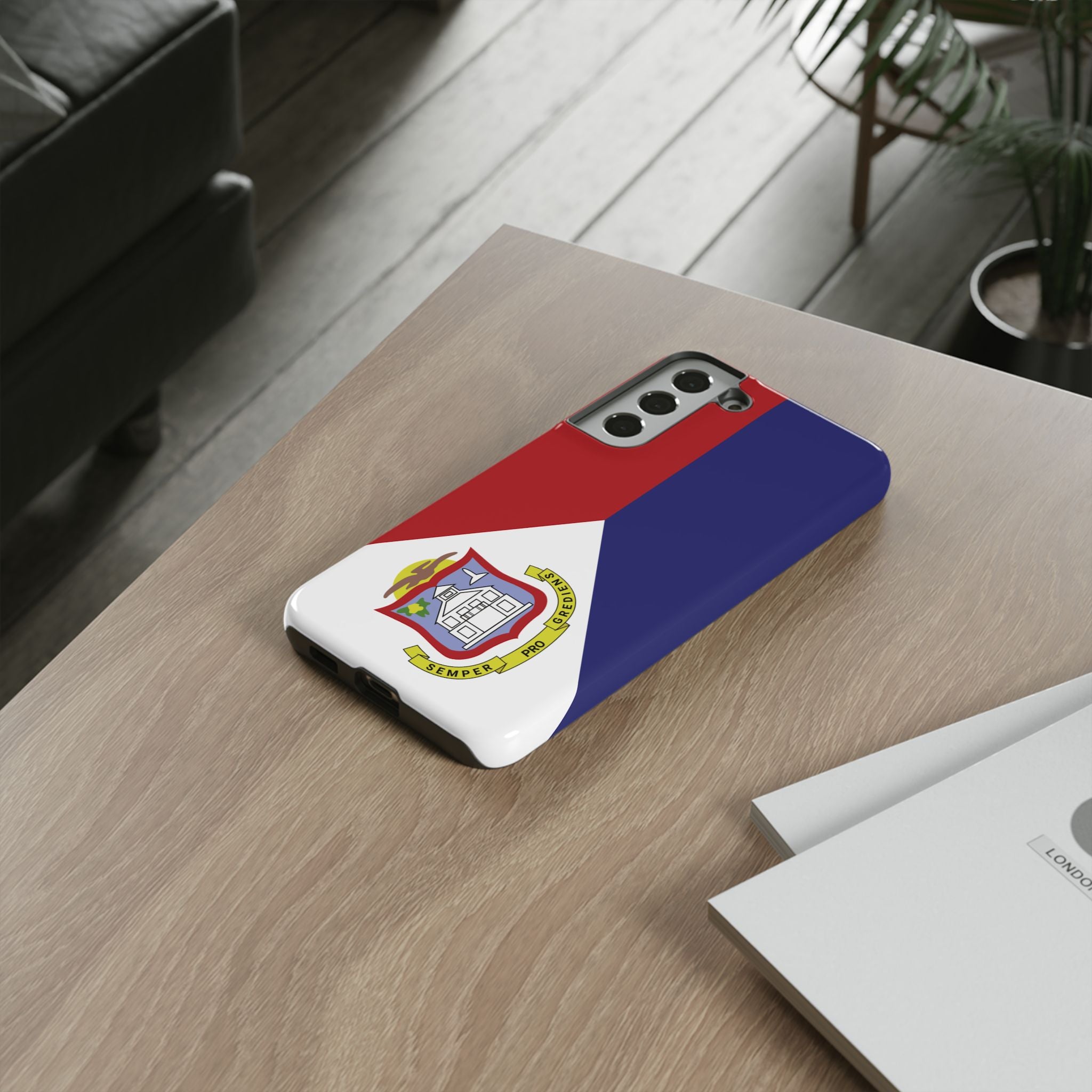 St. Martin Flag Tough Phone Case - Irie Blues Boutique