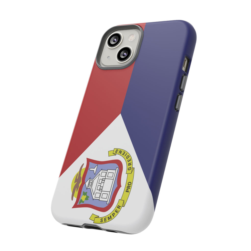 St. Martin Flag Tough Phone Case - Irie Blues Boutique