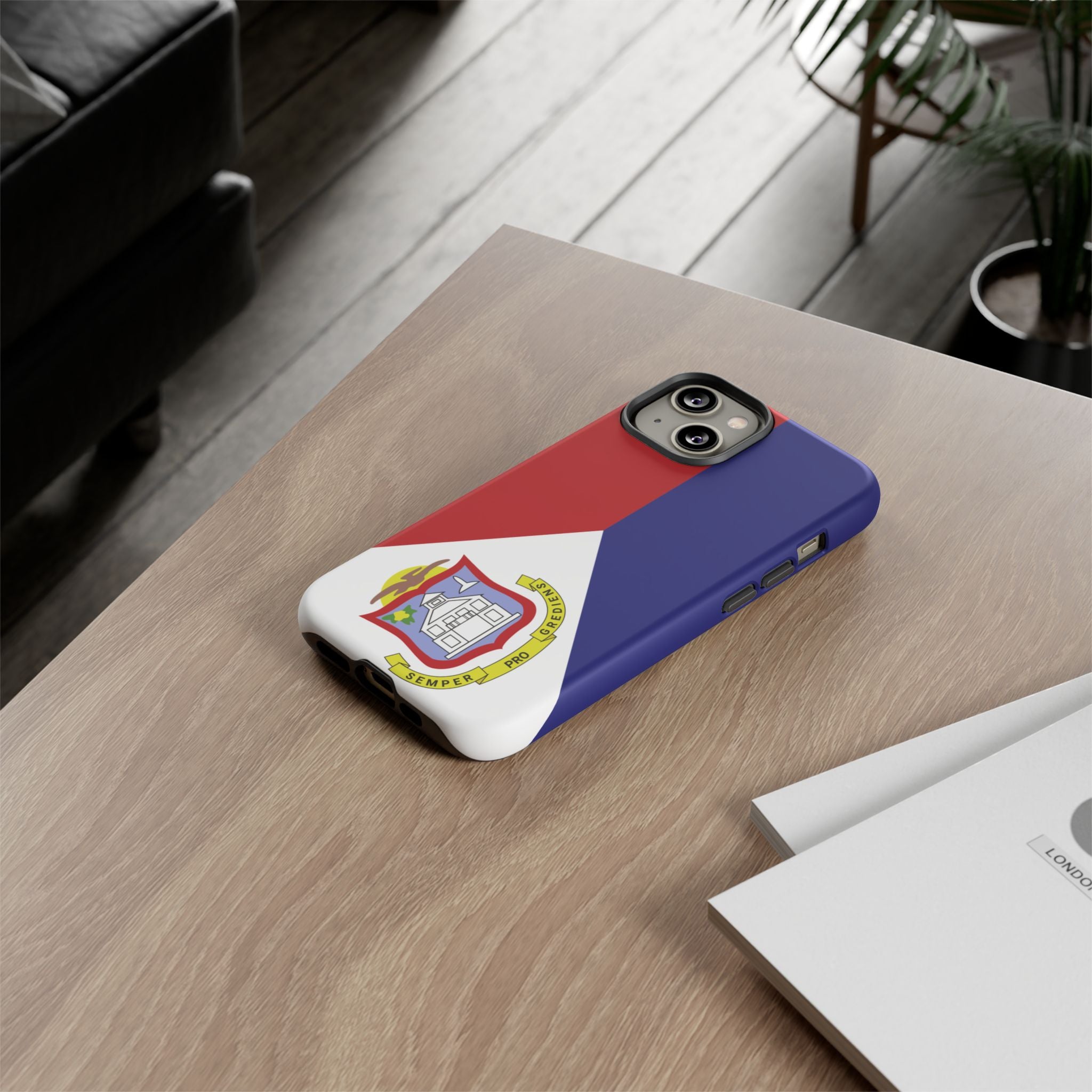 St. Martin Flag Tough Phone Case - Irie Blues Boutique