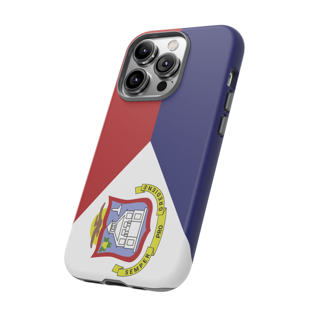 St. Martin Flag Tough Phone Case - Irie Blues Boutique