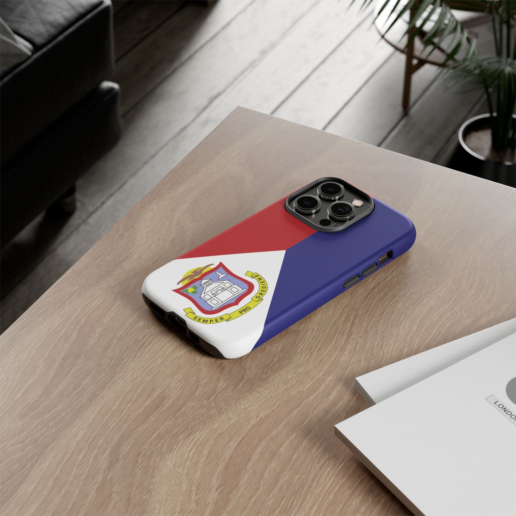 St. Martin Flag Tough Phone Case - Irie Blues Boutique