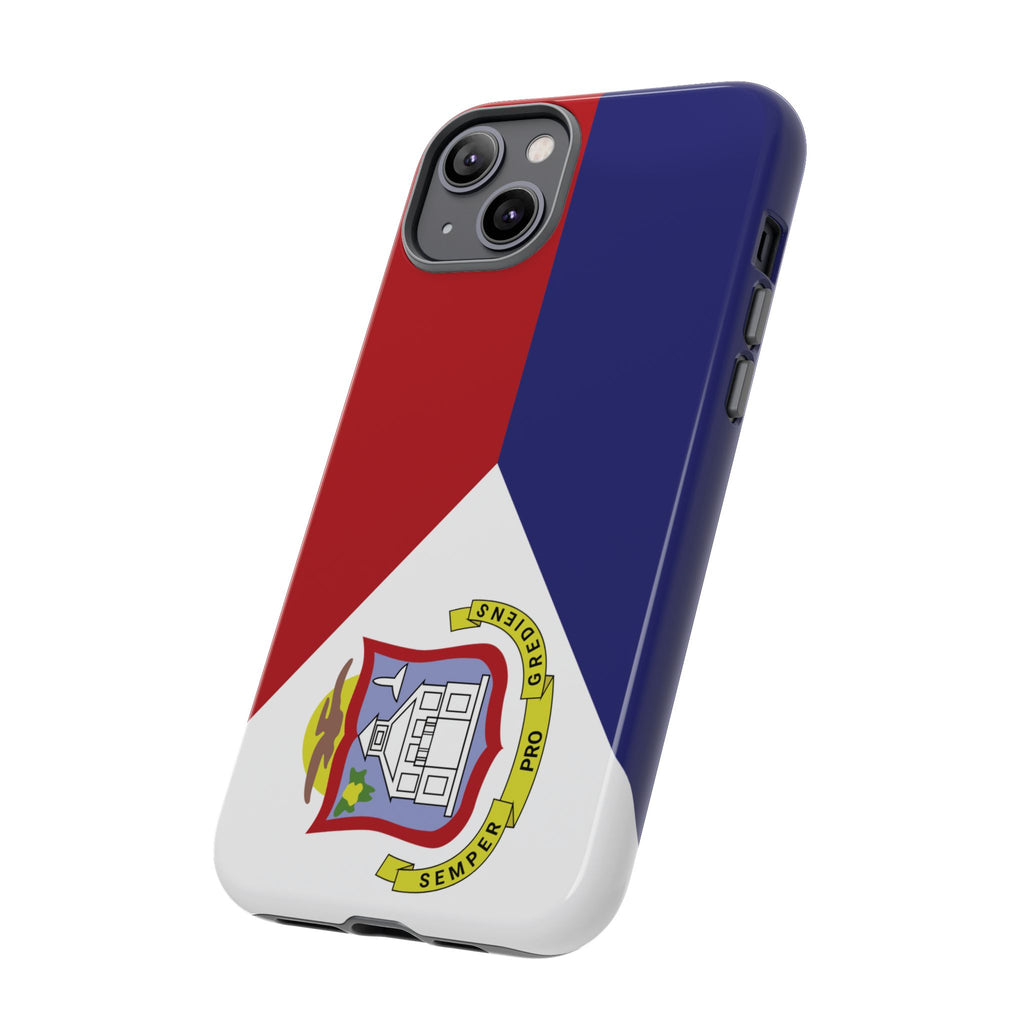 St. Martin Flag Tough Phone Case - Irie Blues Boutique