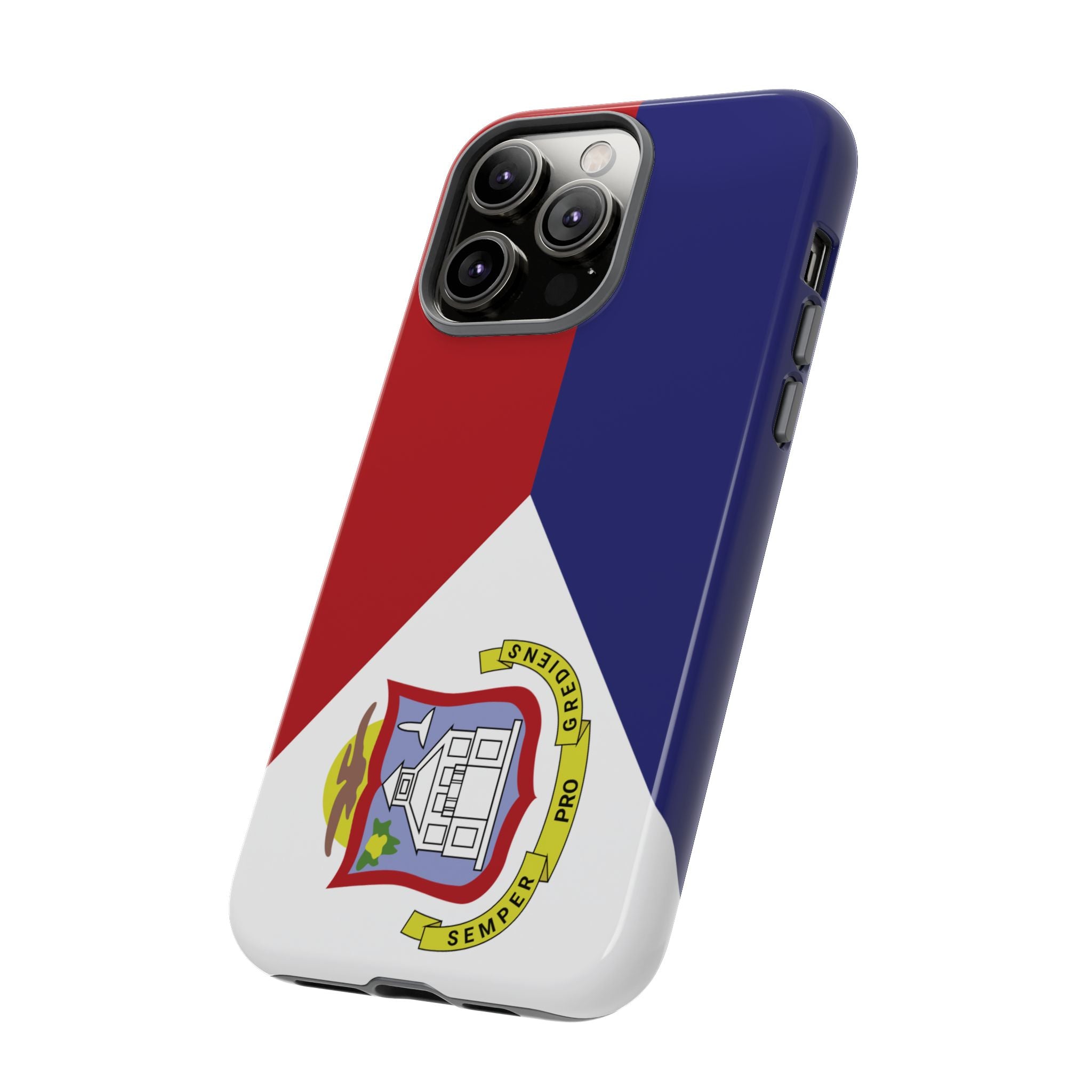 St. Martin Flag Tough Phone Case - Irie Blues Boutique