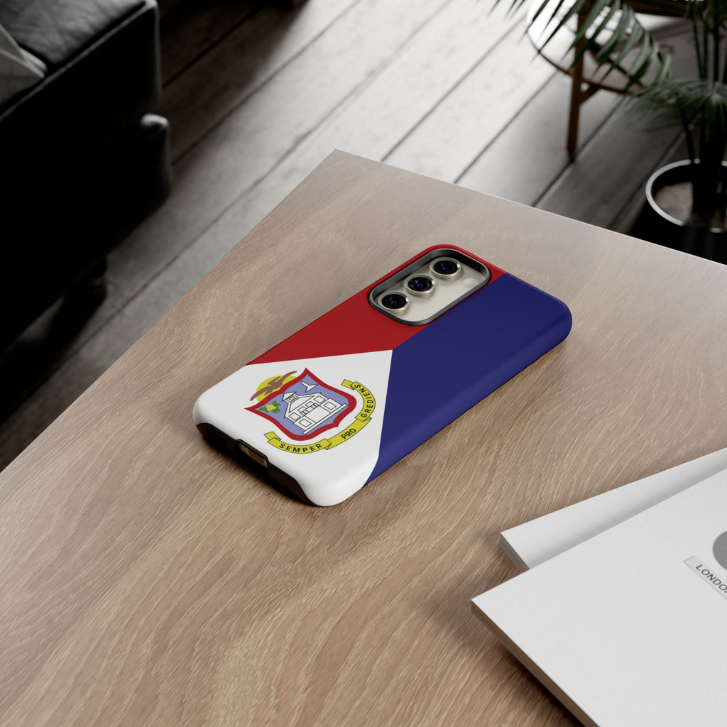 St. Martin Flag Tough Phone Case - Irie Blues Boutique