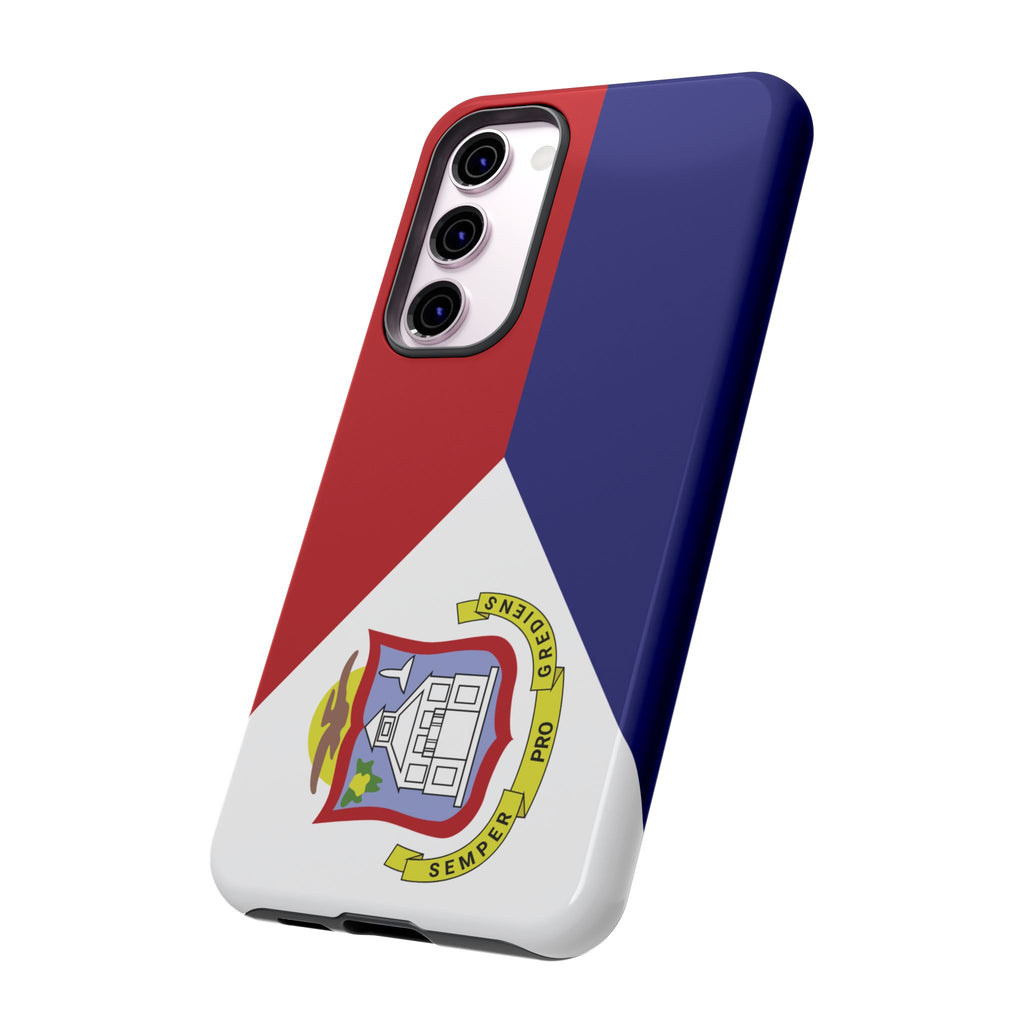 St. Martin Flag Tough Phone Case - Irie Blues Boutique