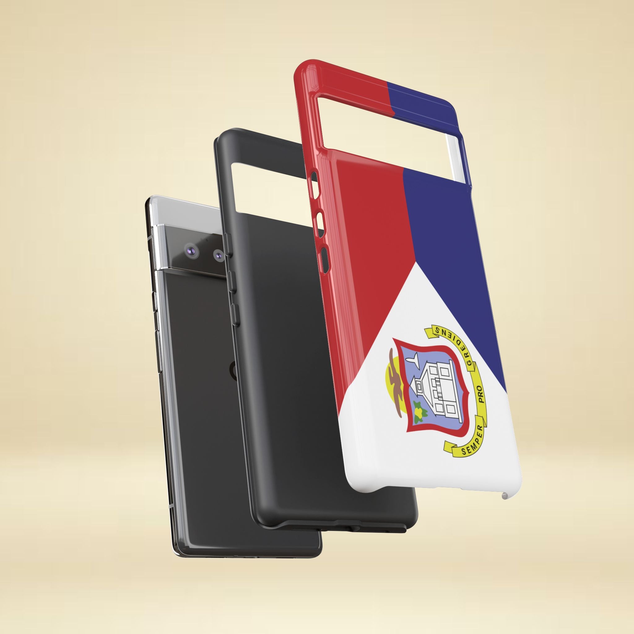 St. Martin Flag Tough Phone Case - Irie Blues Boutique