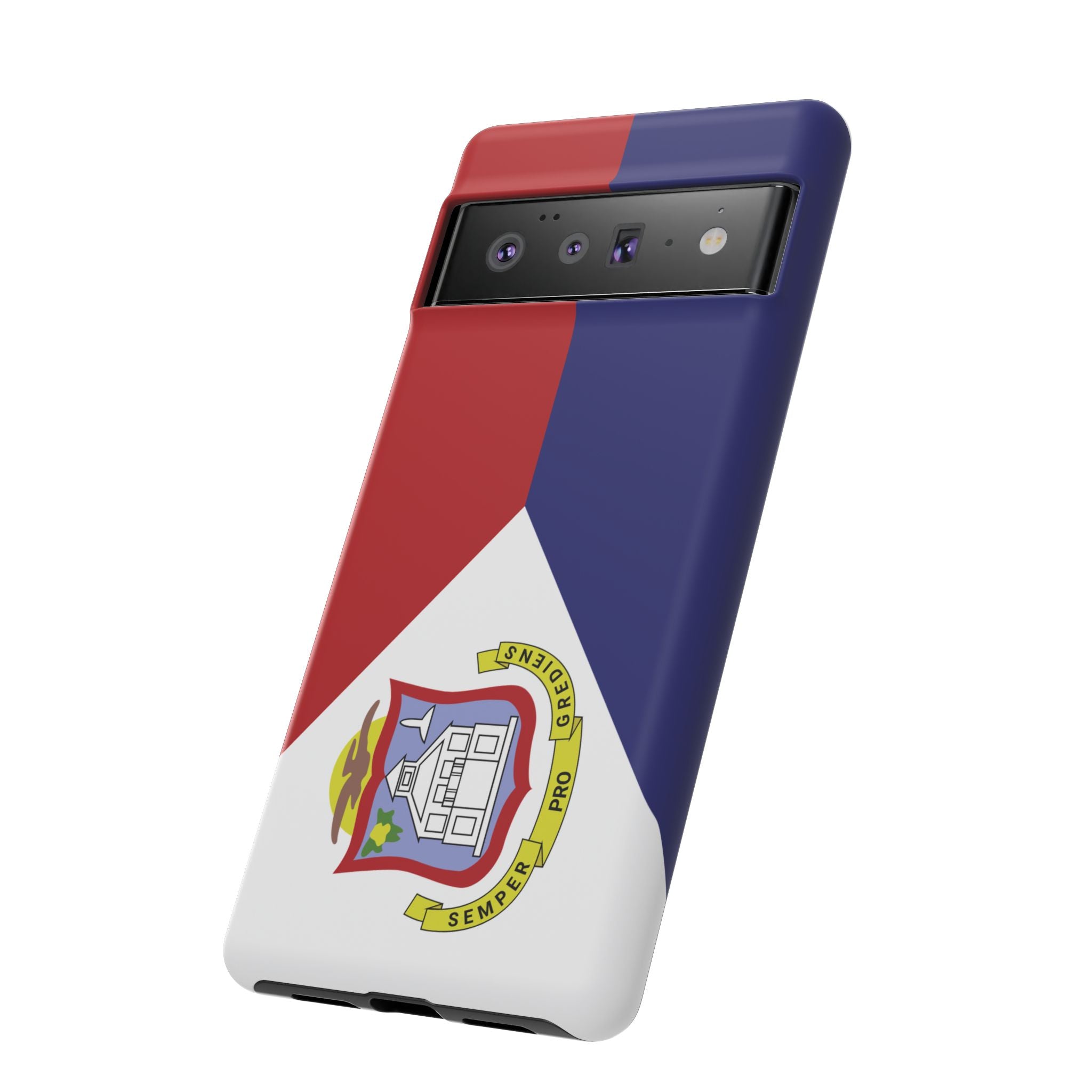 St. Martin Flag Tough Phone Case - Irie Blues Boutique