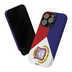 St. Martin Flag Tough Phone Case - Irie Blues Boutique