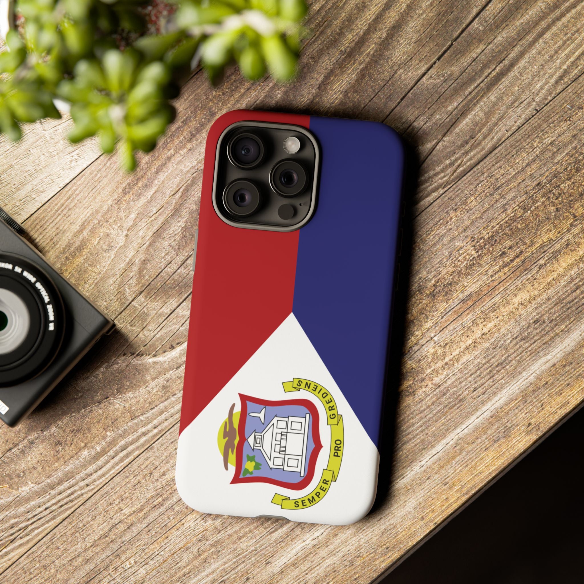 St. Martin Flag Tough Phone Case - Irie Blues Boutique